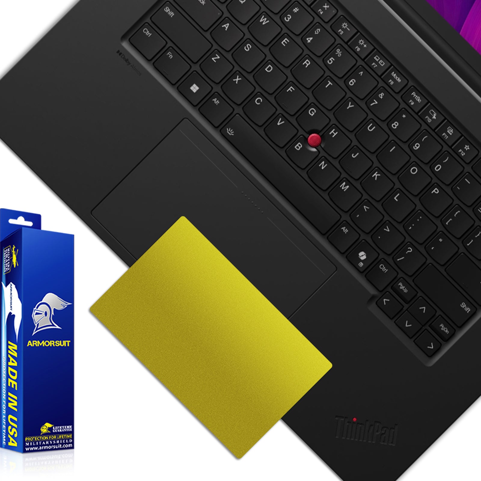 [2 Pack] Armorsuit MilitaryShield Vinyl Skin Wrap Film for Lenovo ThinkPad P1 Gen 7 (16 Inch, 2024)