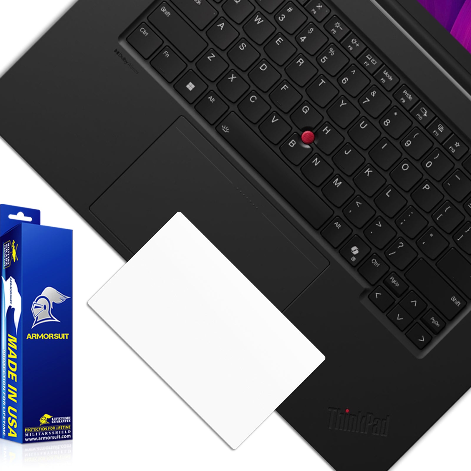 [2 Pack] Armorsuit MilitaryShield Vinyl Skin Wrap Film for Lenovo ThinkPad P1 Gen 7 (16 Inch, 2024)