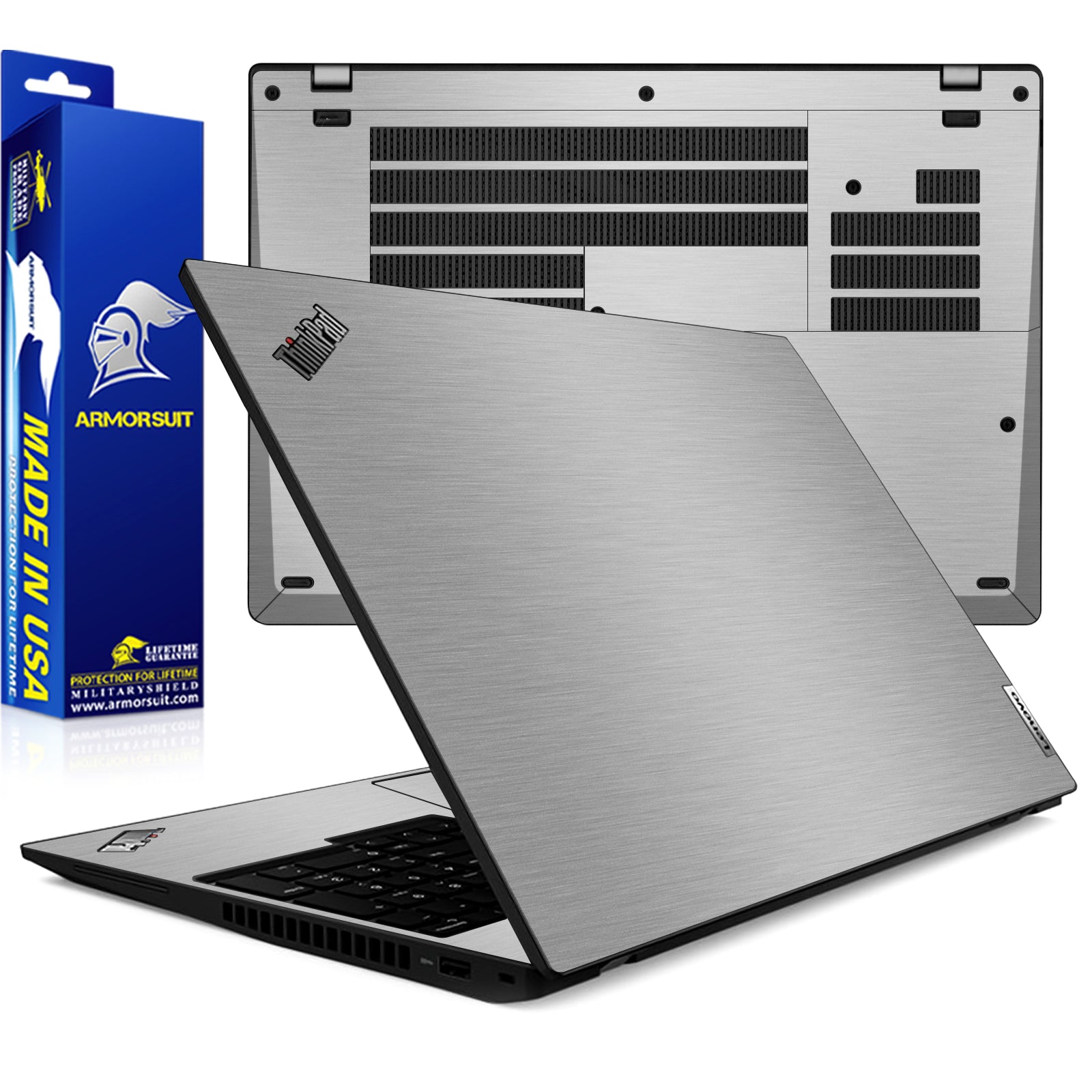 [2 Pack] Armorsuit MilitaryShield Vinyl Skin Wrap Film for Lenovo ThinkPad P16s G1 / G2 & T16 G1 / G2
