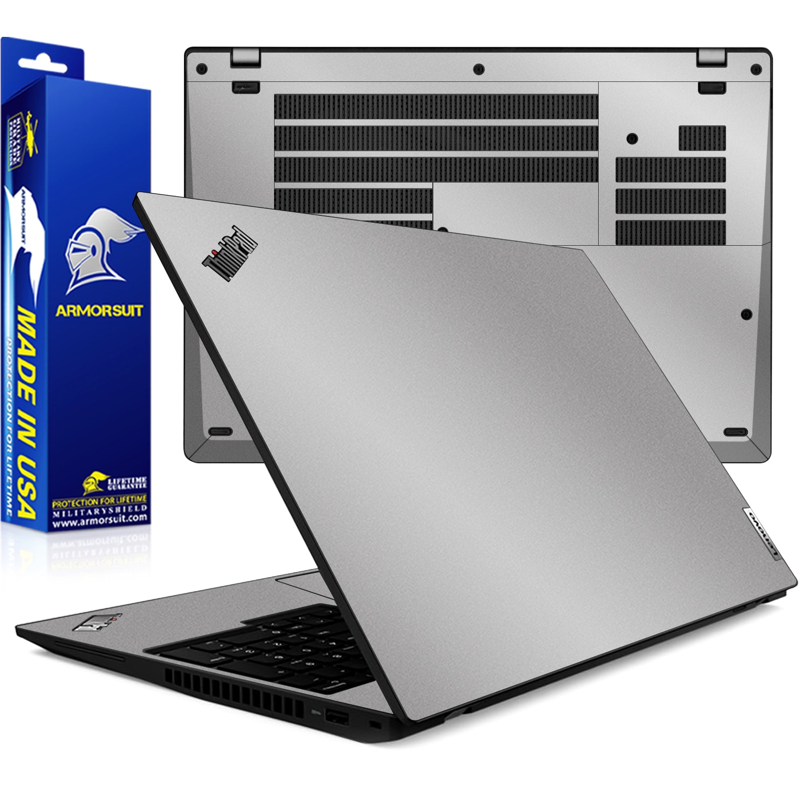 [2 Pack] Armorsuit MilitaryShield Vinyl Skin Wrap Film for Lenovo ThinkPad P16s G1 / G2 & T16 G1 / G2