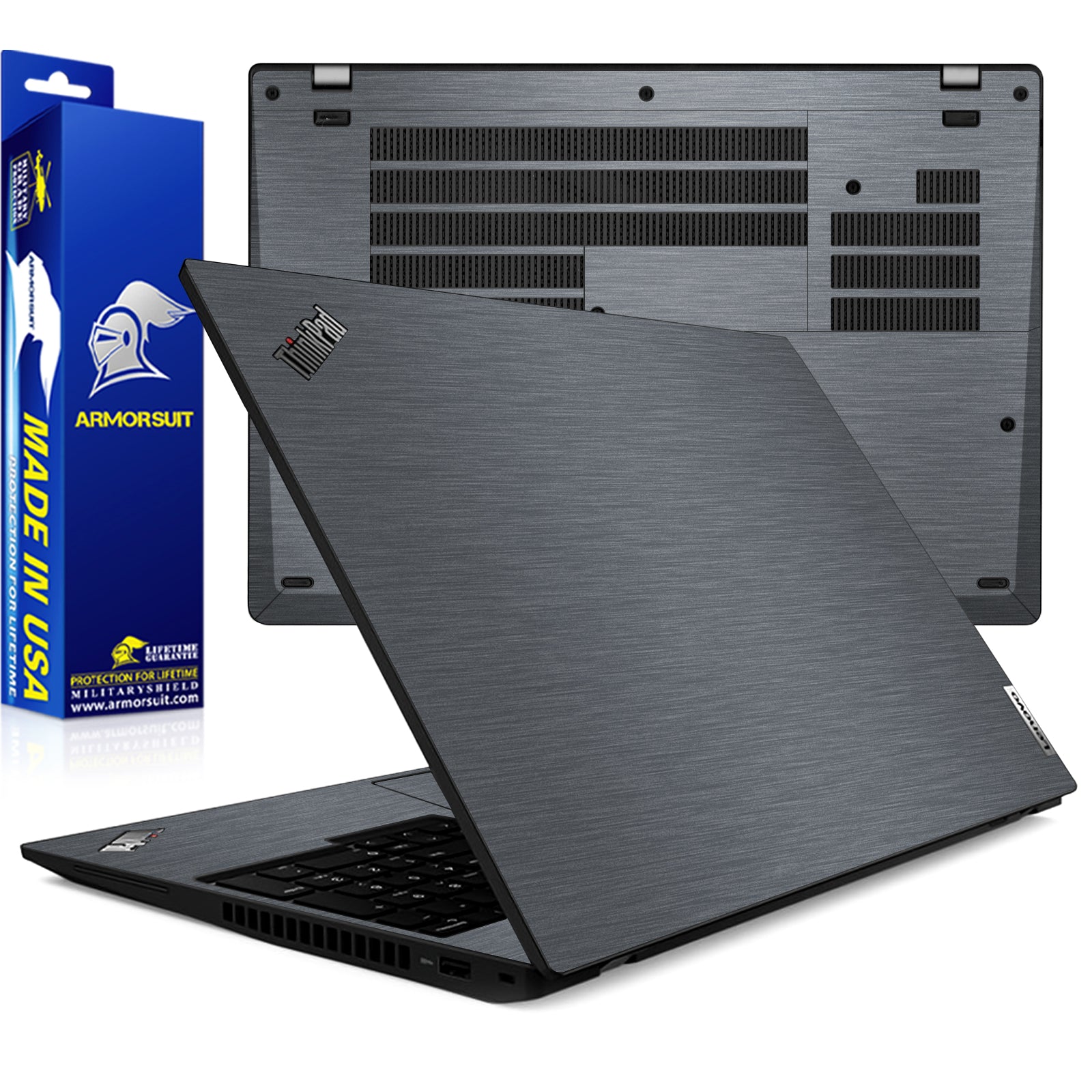 [2 Pack] Armorsuit MilitaryShield Vinyl Skin Wrap Film for Lenovo ThinkPad P16s G1 / G2 & T16 G1 / G2