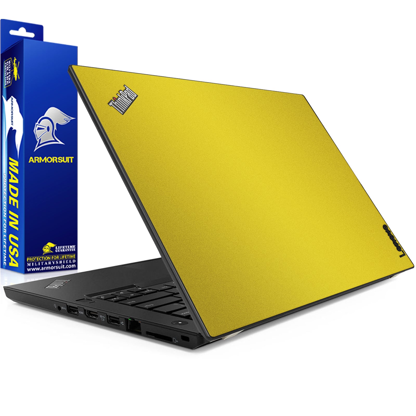 [2 Pack] Armorsuit MilitaryShield Vinyl Skin Wrap Film for Lenovo Thinkpad T480 (14 Inch)