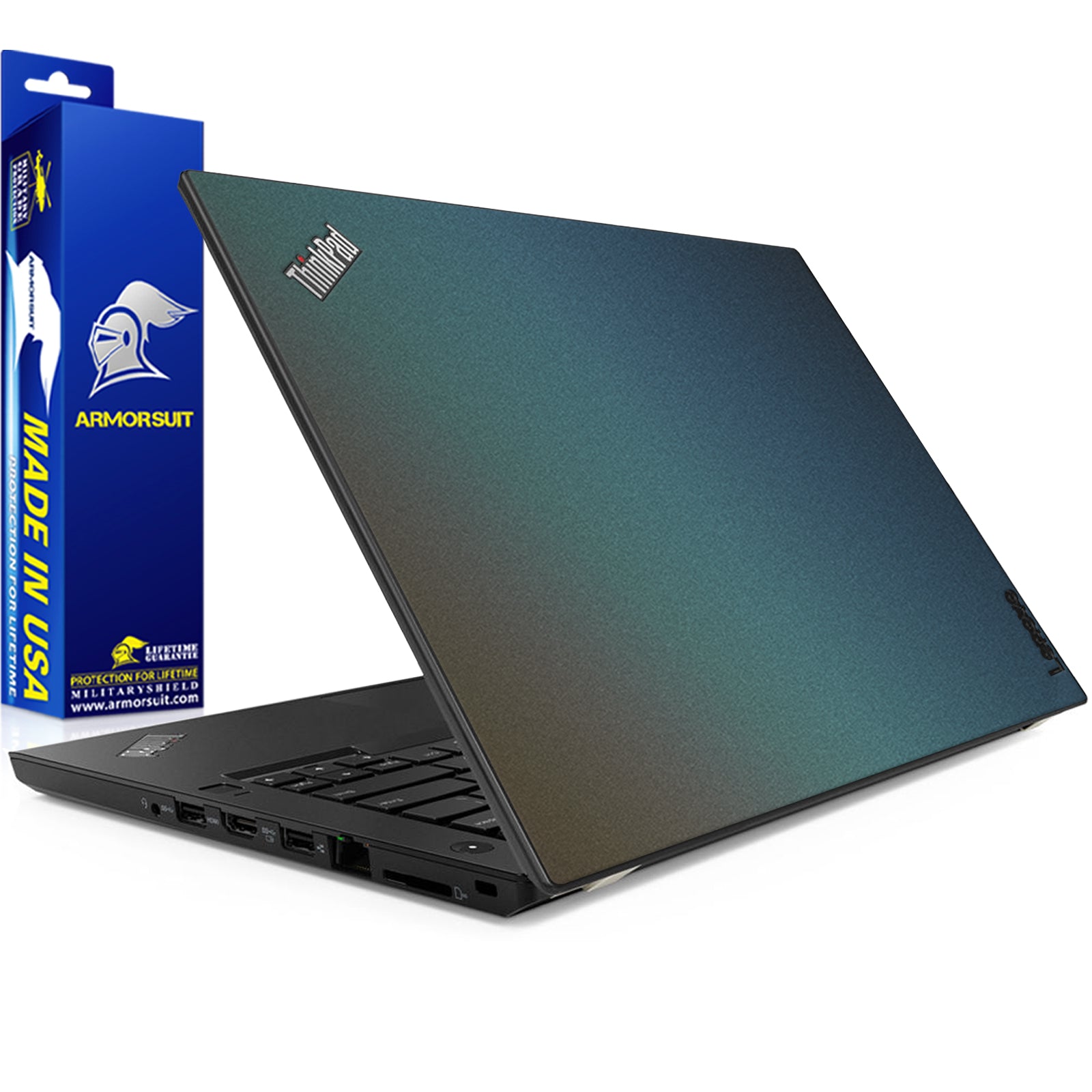 [2 Pack] Armorsuit MilitaryShield Vinyl Skin Wrap Film for Lenovo Thinkpad T480 (14 Inch)