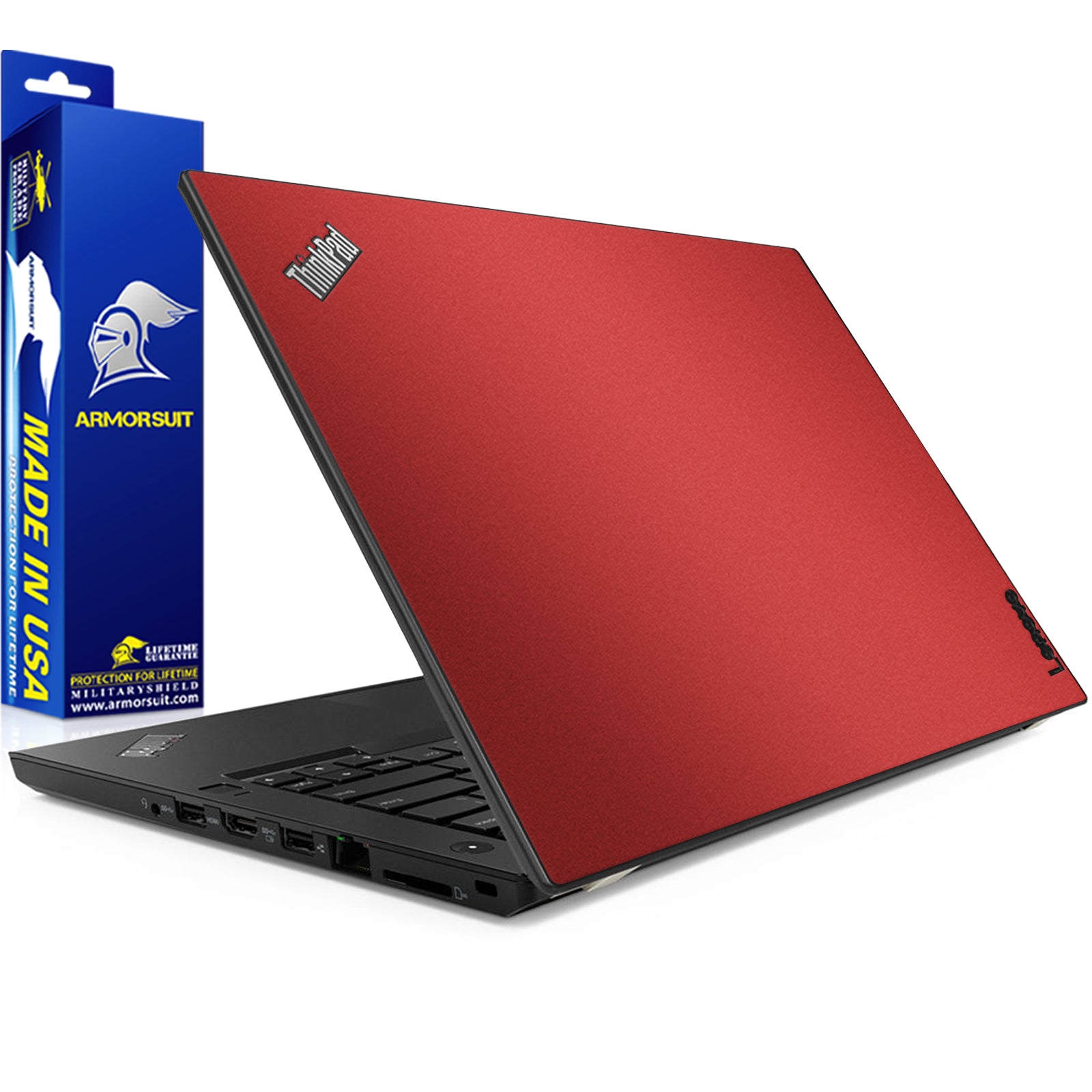 [2 Pack] Armorsuit MilitaryShield Vinyl Skin Wrap Film for Lenovo Thinkpad T480 (14 Inch)