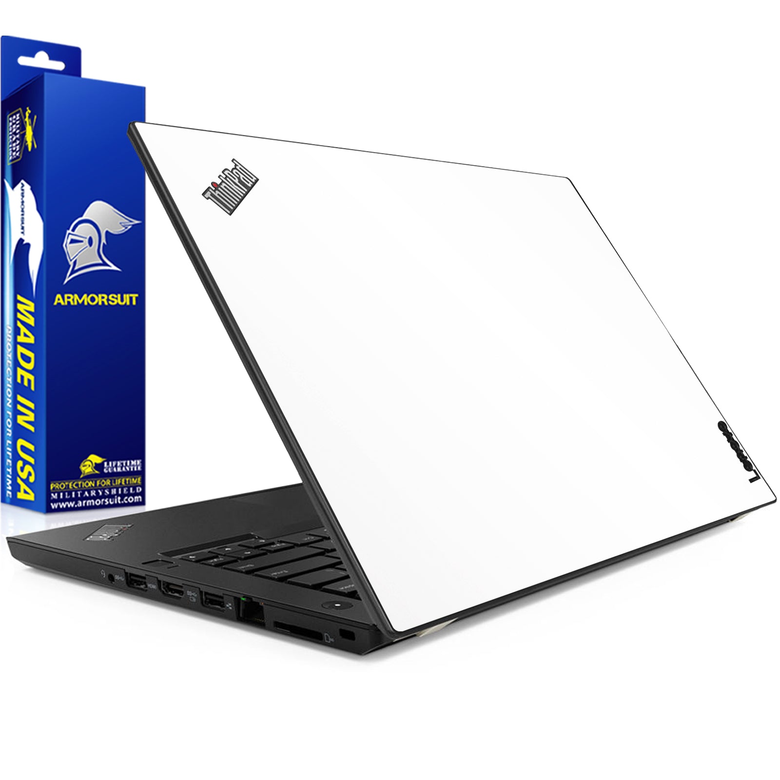 [2 Pack] Armorsuit MilitaryShield Vinyl Skin Wrap Film for Lenovo Thinkpad T480 (14 Inch)