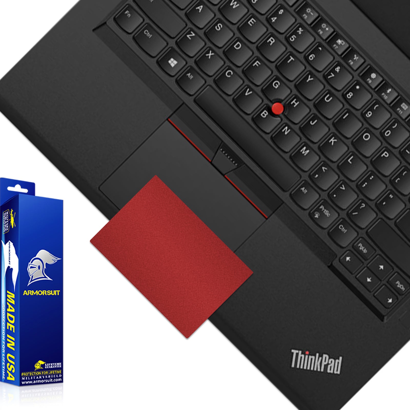[2 Pack] Armorsuit MilitaryShield Vinyl Skin Wrap Film for Lenovo Thinkpad T480 (14 Inch)