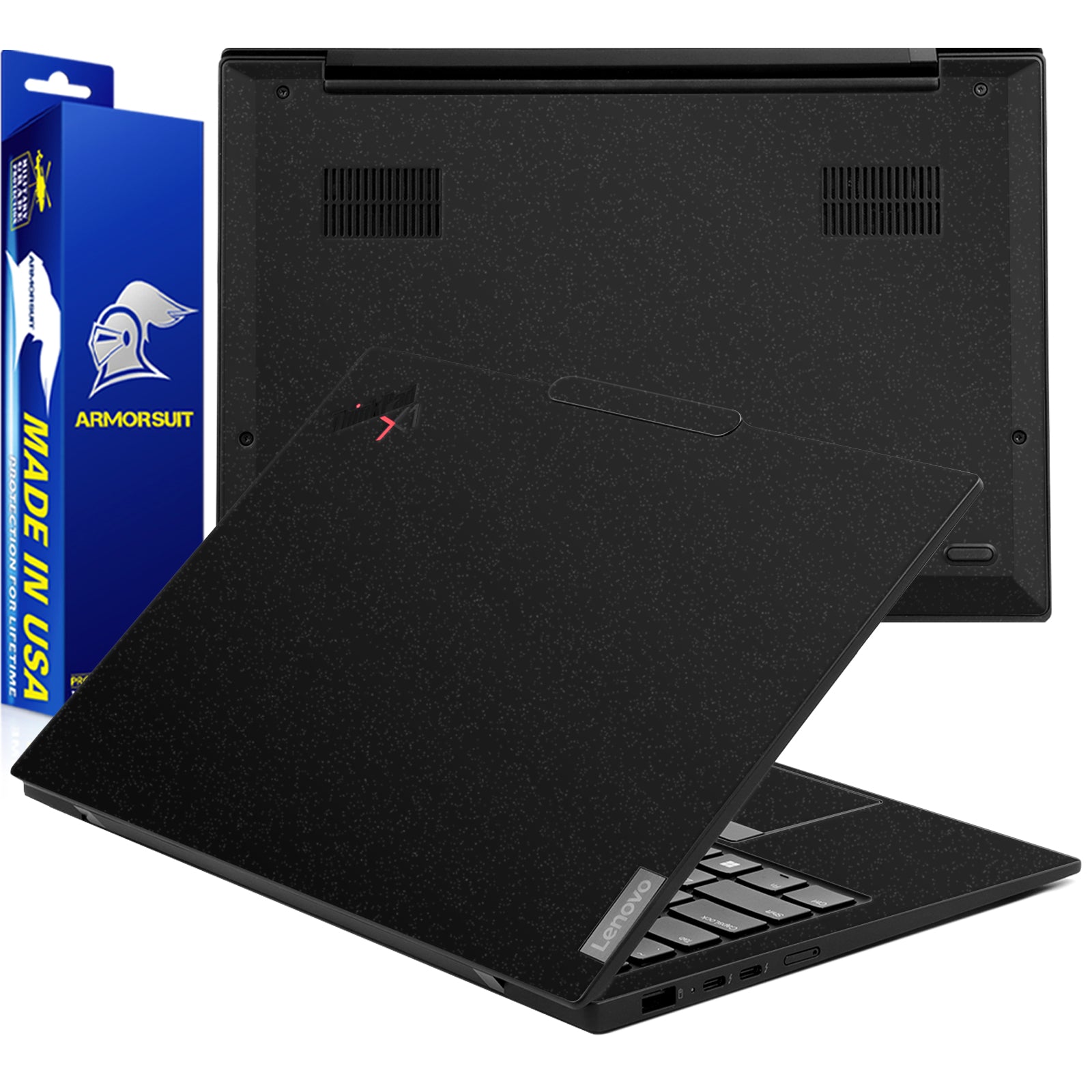 [2 Pack] Armorsuit MilitaryShield Vinyl Skin Wrap Film for Lenovo ThinkPad X1 Carbon Gen 12