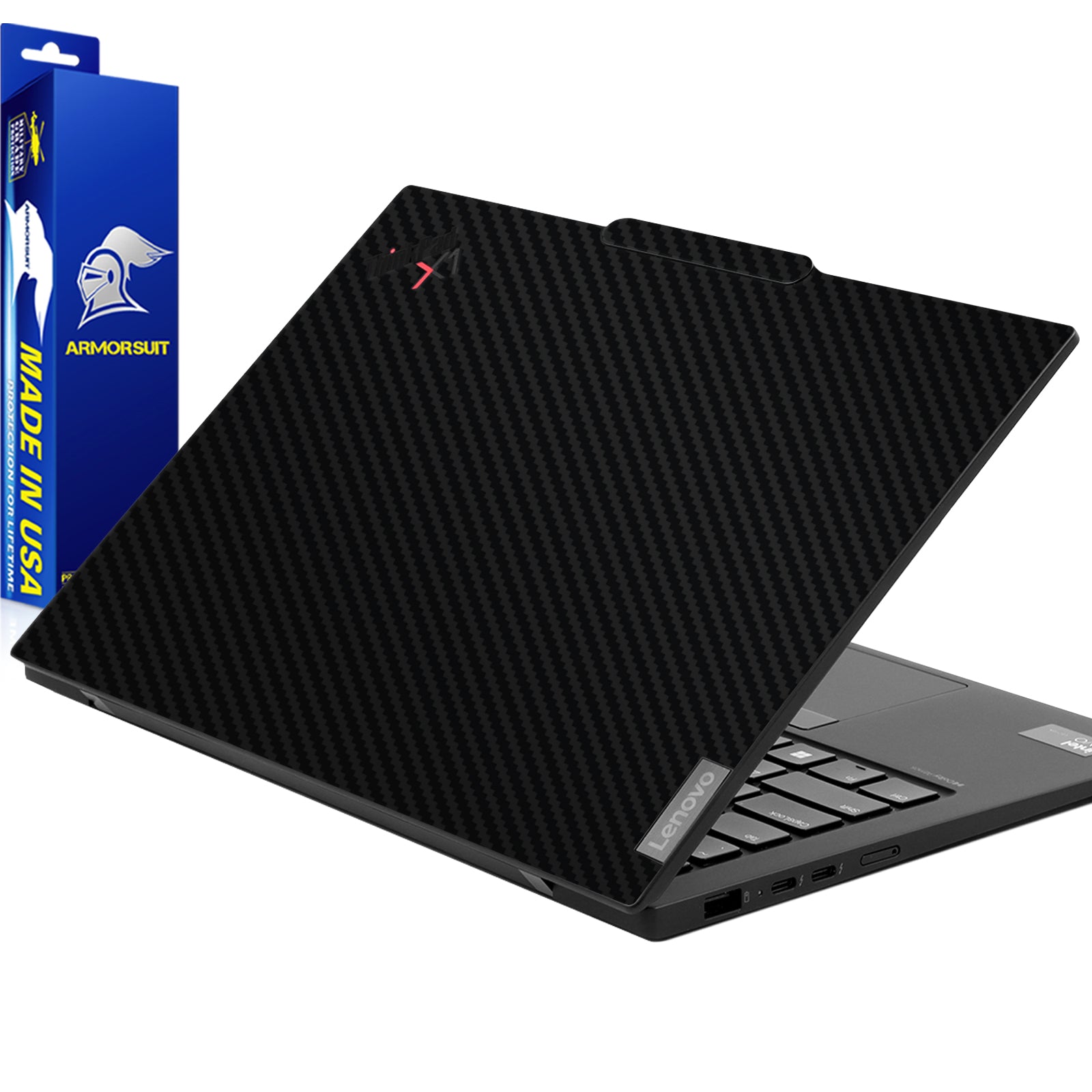 [2 Pack] Armorsuit MilitaryShield Vinyl Skin Wrap Film for Lenovo ThinkPad X1 Carbon Gen 12
