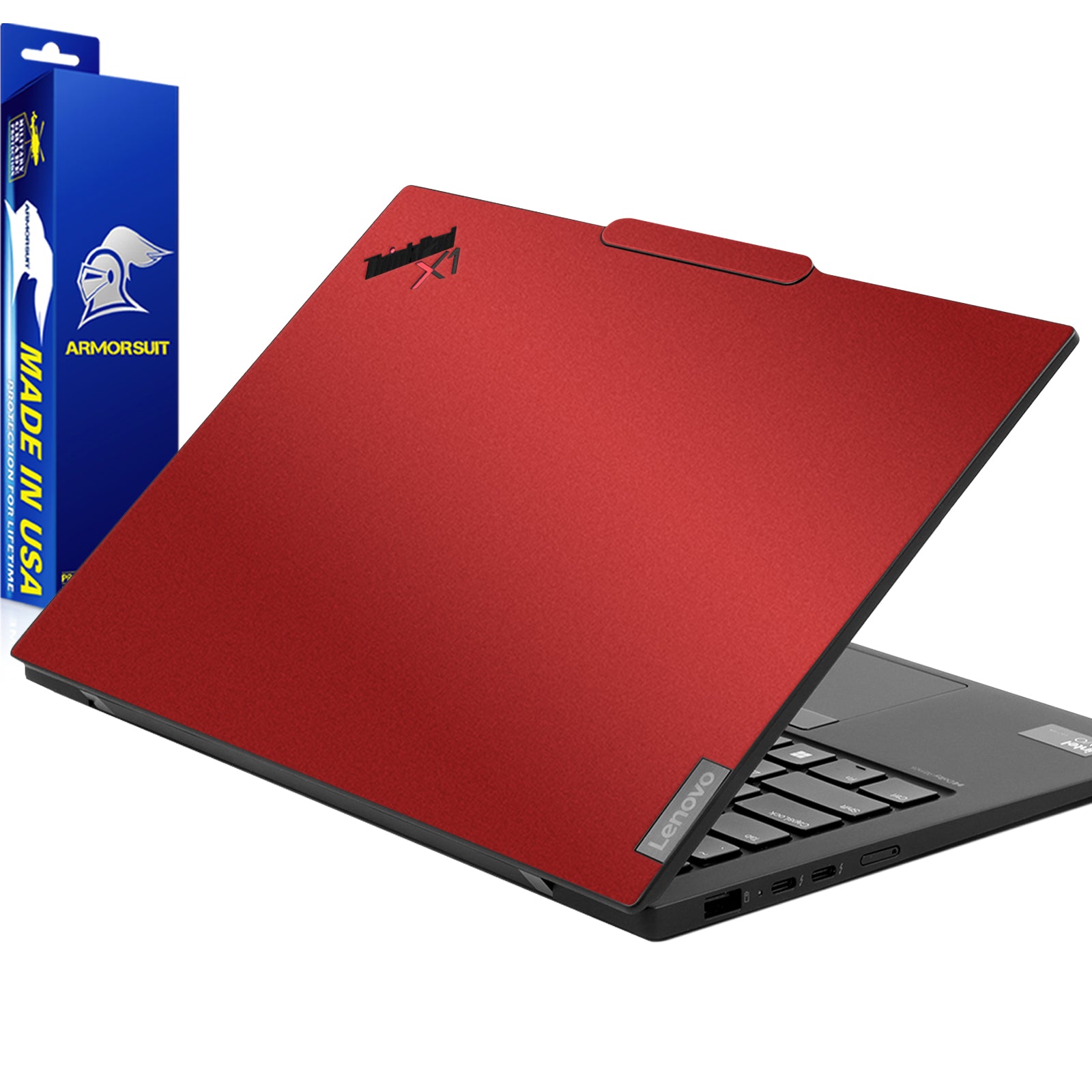 [2 Pack] Armorsuit MilitaryShield Vinyl Skin Wrap Film for Lenovo ThinkPad X1 Carbon Gen 12