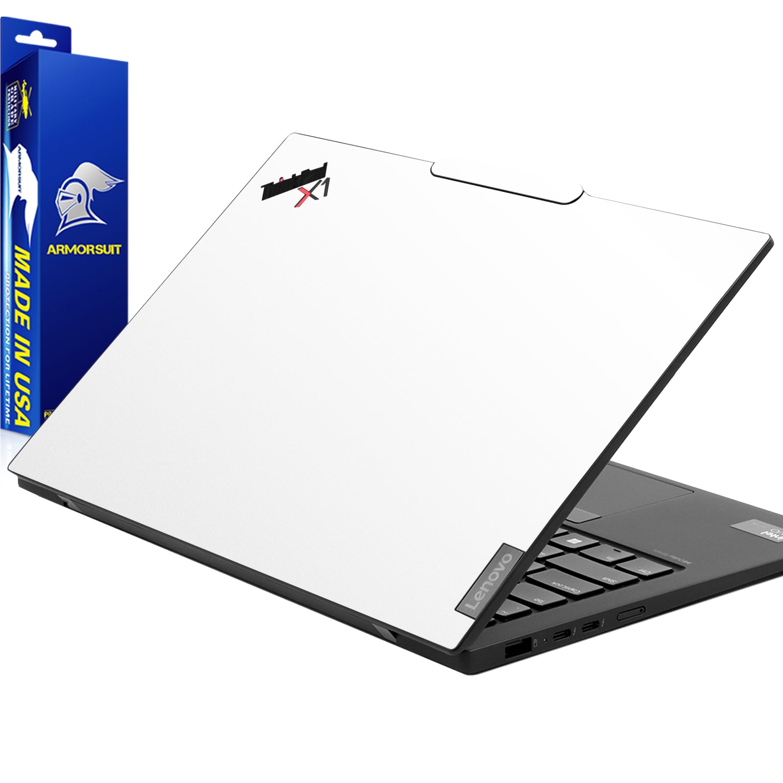 2 Pack] Armorsuit MilitaryShield Vinyl Skin Wrap Film for Lenovo Thin