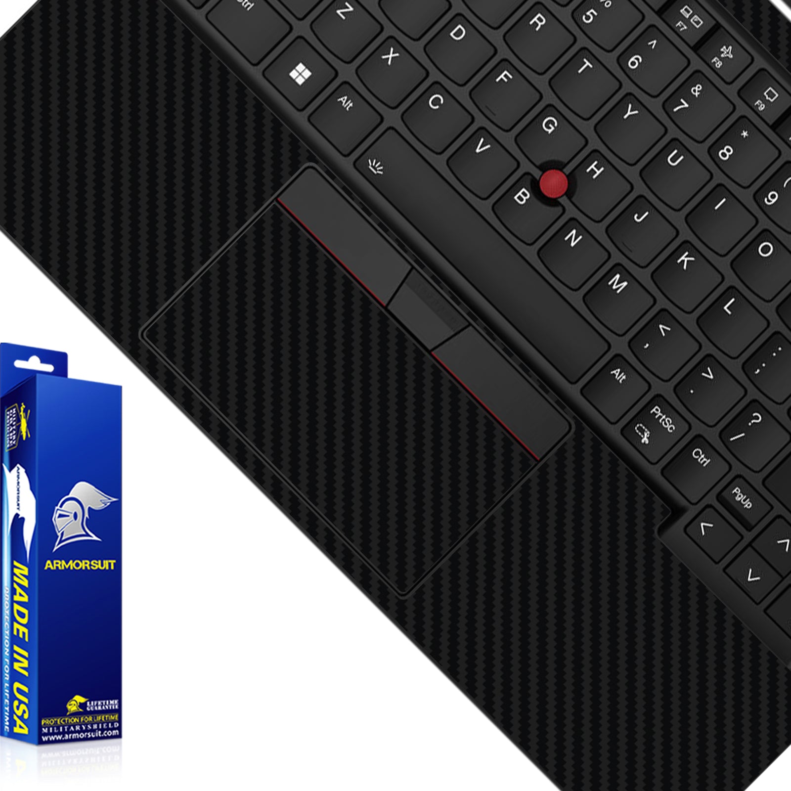 [2 Pack] Armorsuit MilitaryShield Vinyl Skin Wrap Film for Lenovo ThinkPad X1 Carbon Gen 12