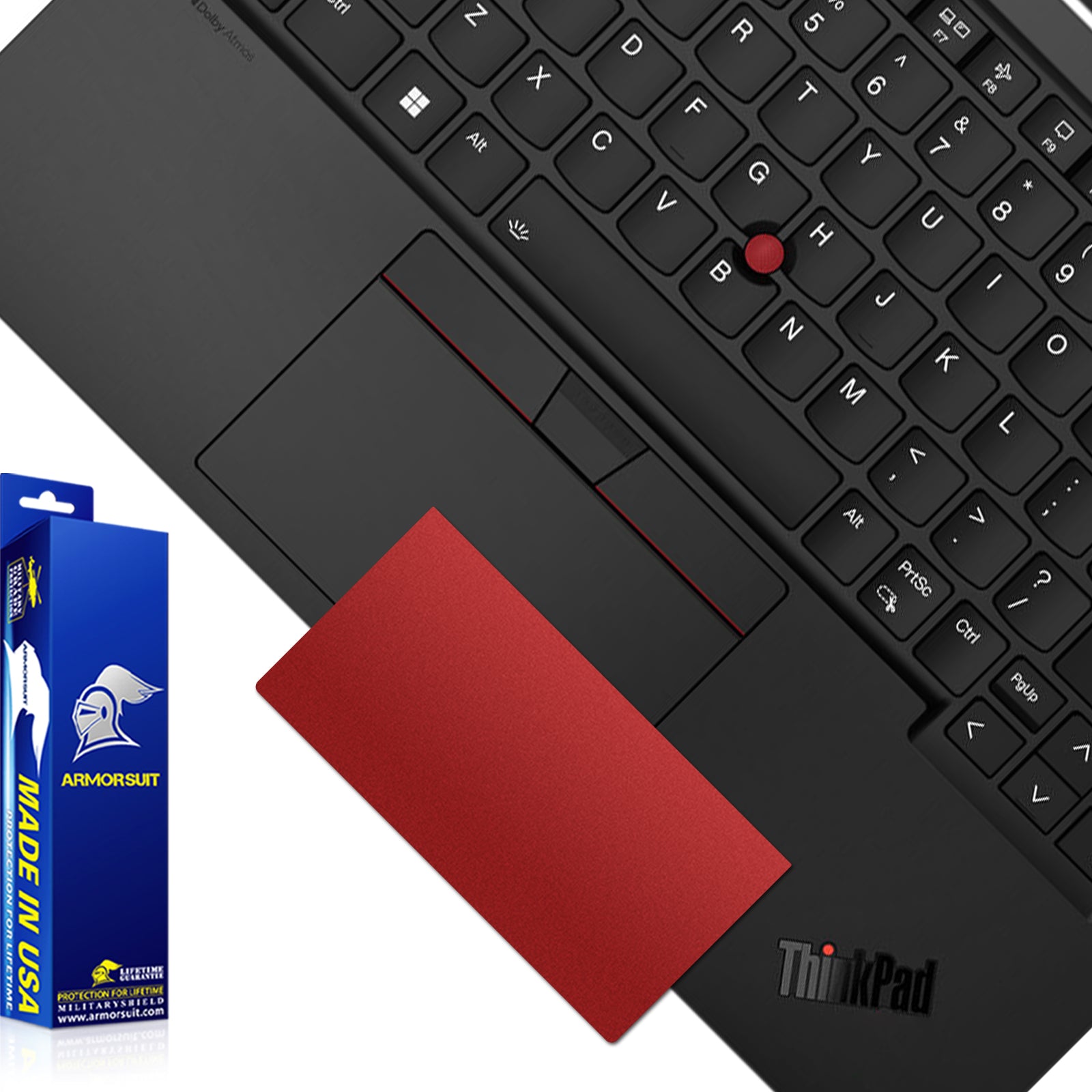 [2 Pack] Armorsuit MilitaryShield Vinyl Skin Wrap Film for Lenovo ThinkPad X1 Carbon Gen 12