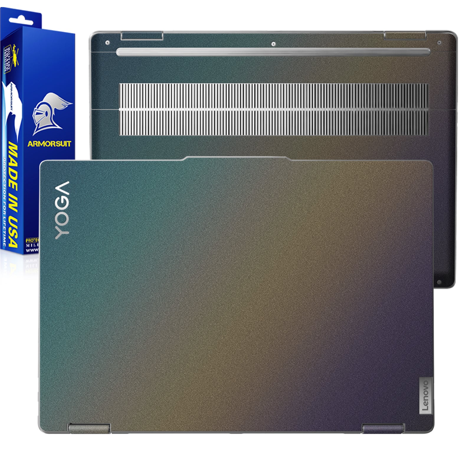 [2 Pack] Armorsuit MilitaryShield Skin Wrap Film for Lenovo Yoga 7 / 7i 16 inch (2023)