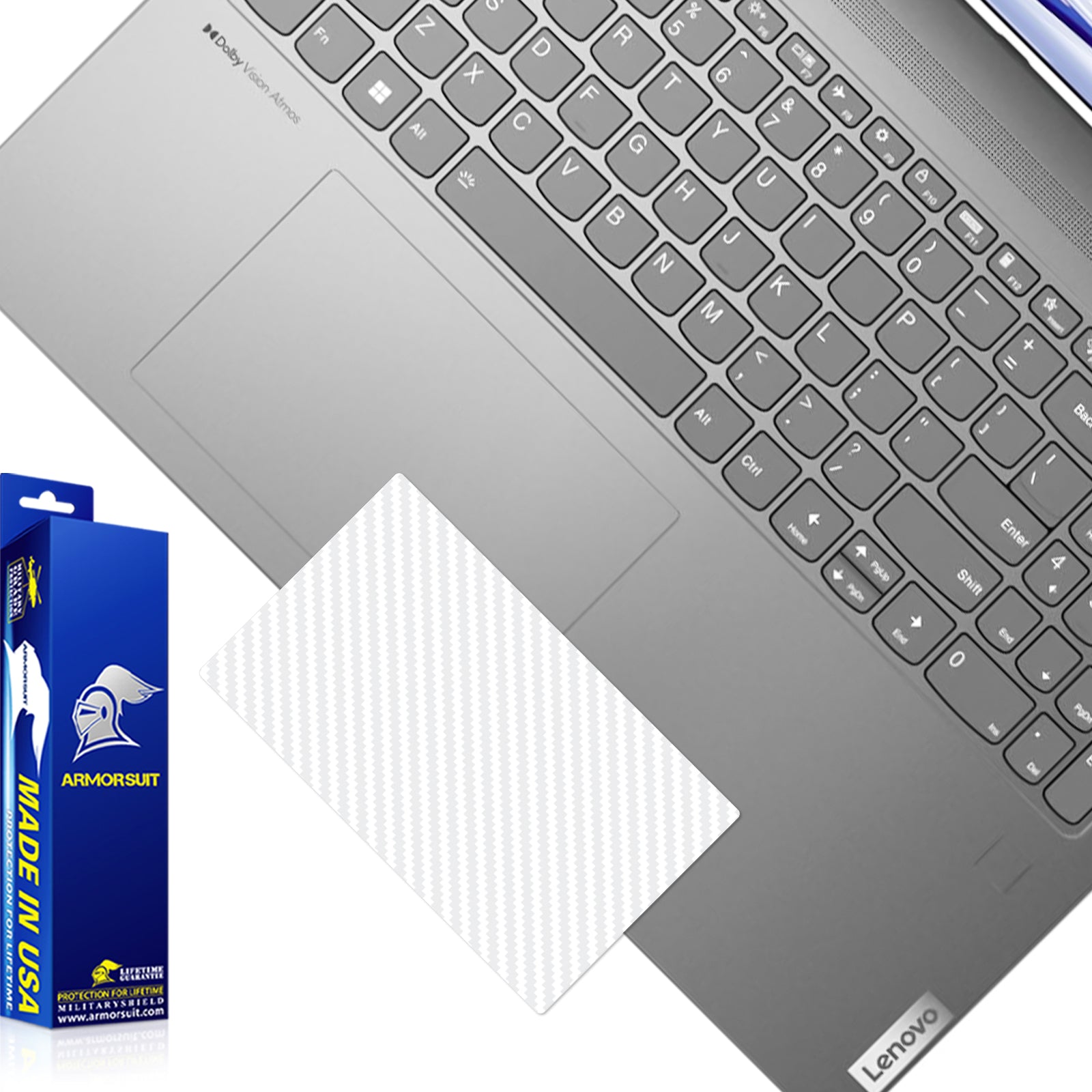 [2 Pack] Armorsuit MilitaryShield Skin Wrap Film for Lenovo Yoga 7 / 7i 16 inch (2023)