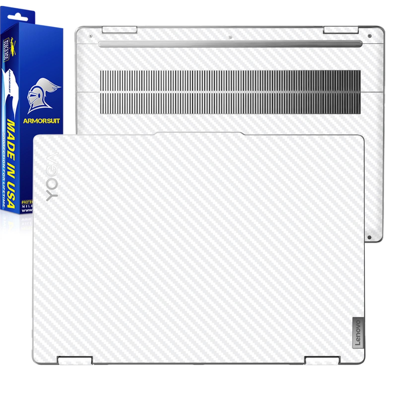 [2 Pack] Armorsuit MilitaryShield Skin Wrap Film for Lenovo Yoga 7 / 7i 16 inch (2023)