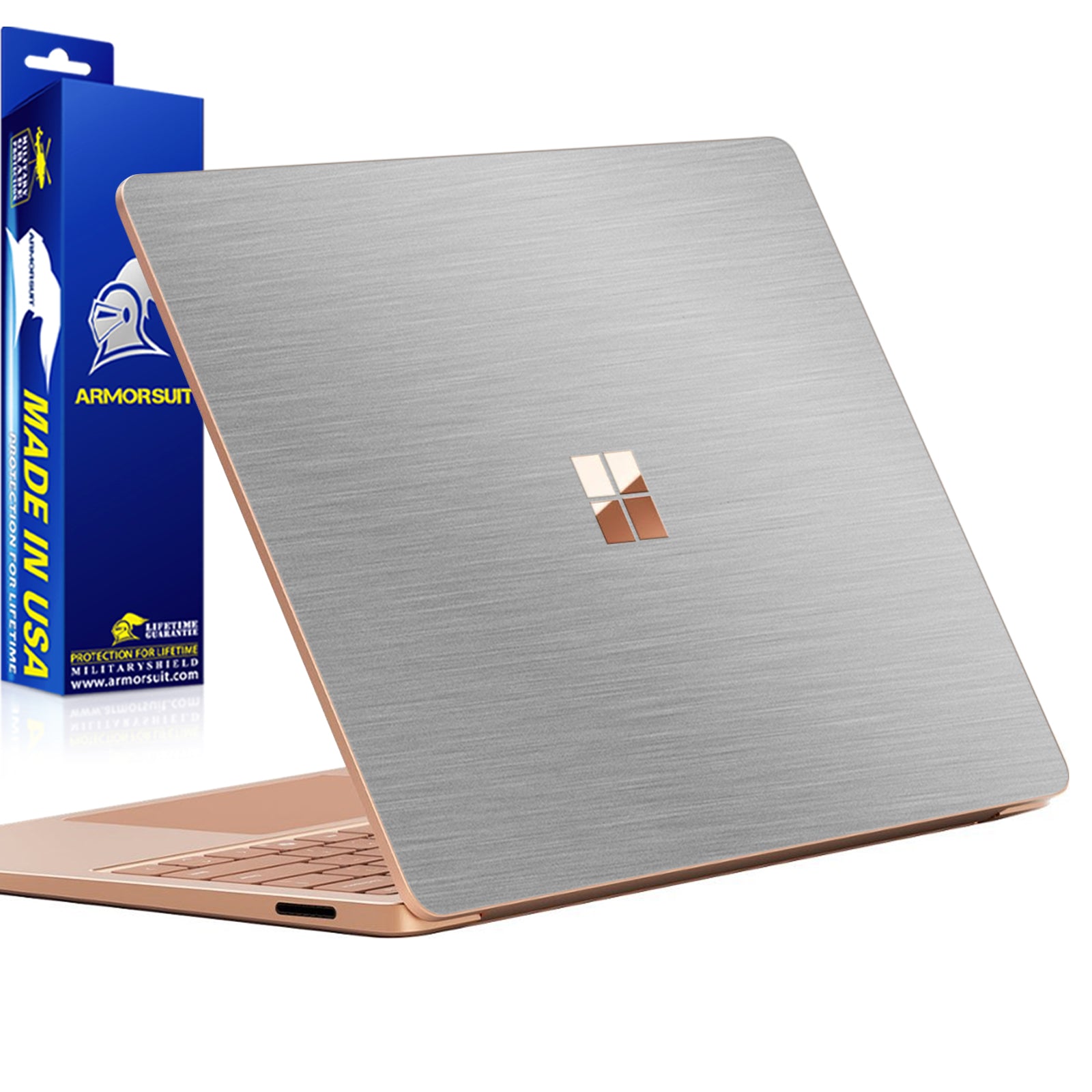 [2 Pack] Armorsuit MilitaryShield Vinyl Skin Wrap Film for Microsoft Surface 7th Edition 13.8 In (2024)