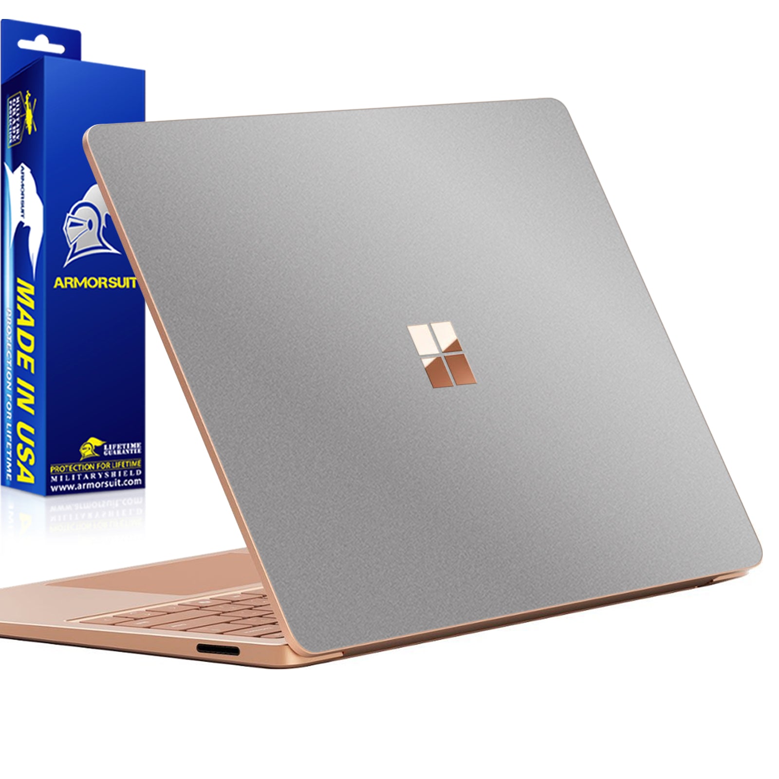 [2 Pack] Armorsuit MilitaryShield Vinyl Skin Wrap Film for Microsoft Surface 7th Edition 13.8 In (2024)