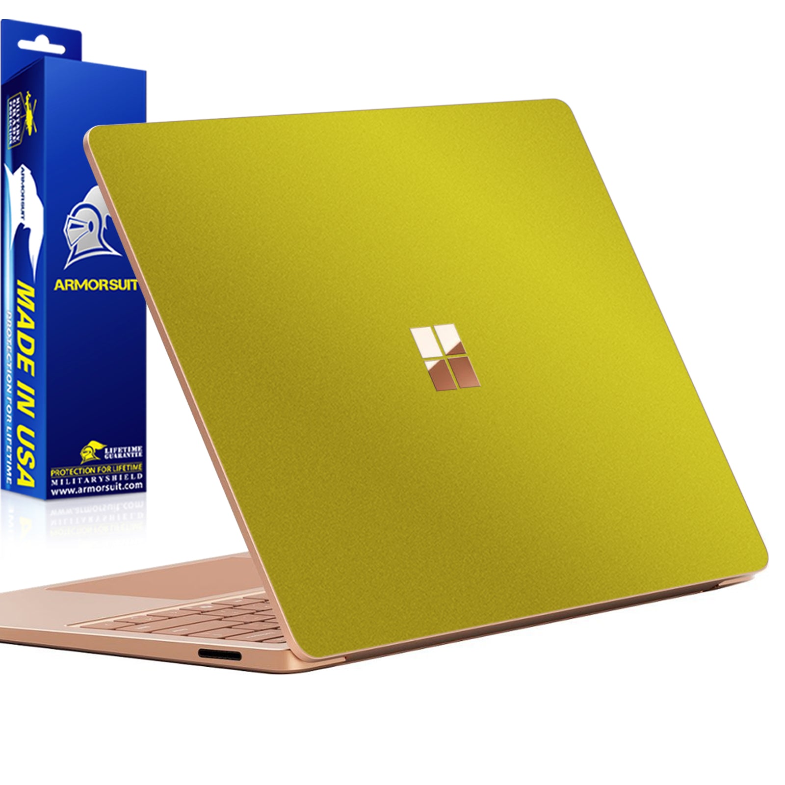 [2 Pack] Armorsuit MilitaryShield Vinyl Skin Wrap Film for Microsoft Surface 7th Edition 13.8 In (2024)