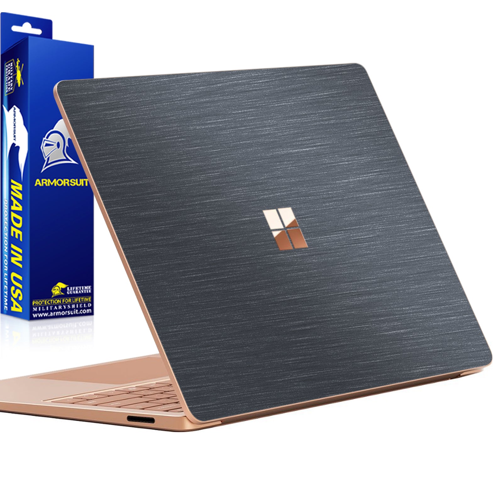 [2 Pack] Armorsuit MilitaryShield Vinyl Skin Wrap Film for Microsoft Surface 7th Edition 13.8 In (2024)