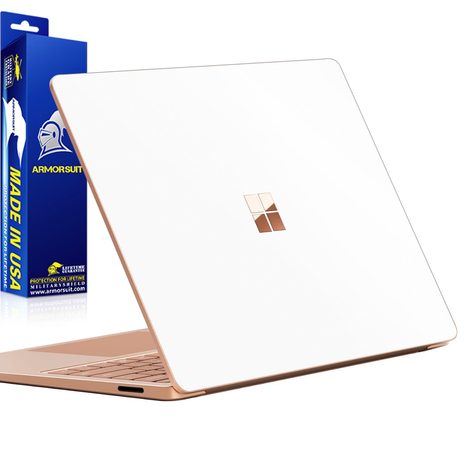 [2 Pack] Armorsuit MilitaryShield Vinyl Skin Wrap Film for Microsoft Surface 7th Edition 13.8 In (2024)