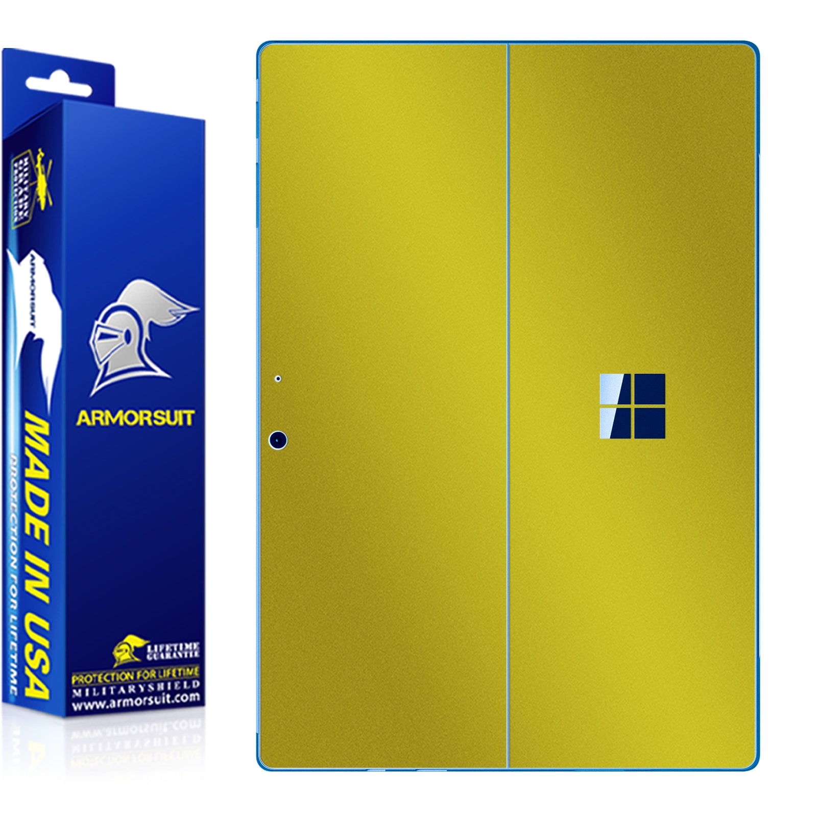 [2 Pack] Armorsuit MilitaryShield Vinyl Skin Wrap Film for Microsoft Surface Pro 11 - Back Only
