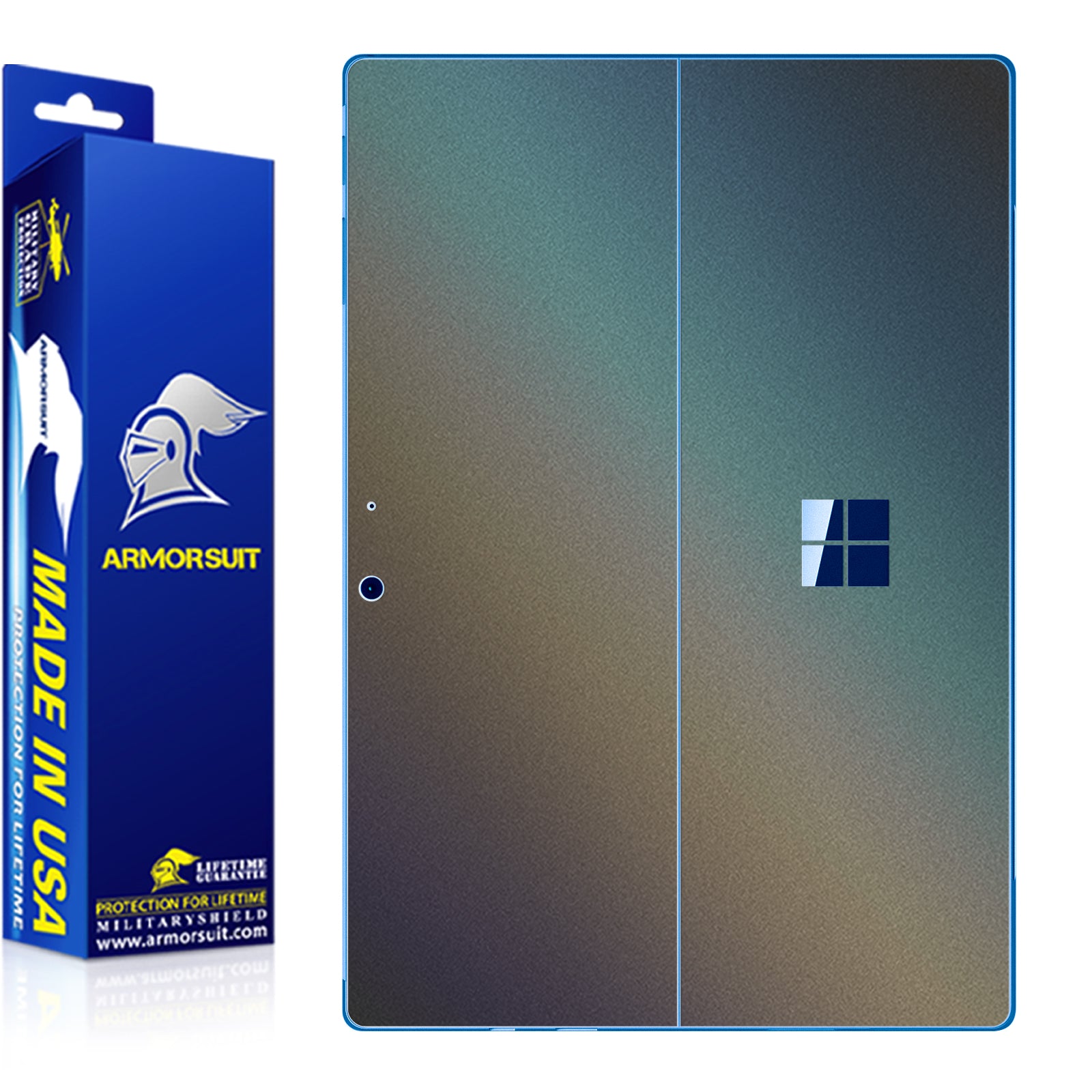 [2 Pack] Armorsuit MilitaryShield Vinyl Skin Wrap Film for Microsoft Surface Pro 11 - Back Only