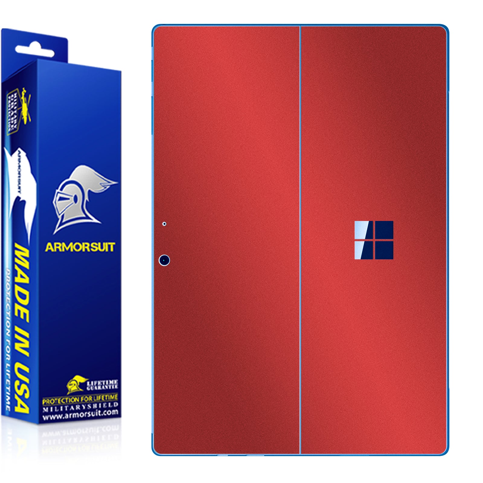 [2 Pack] Armorsuit MilitaryShield Vinyl Skin Wrap Film for Microsoft Surface Pro 11 - Back Only