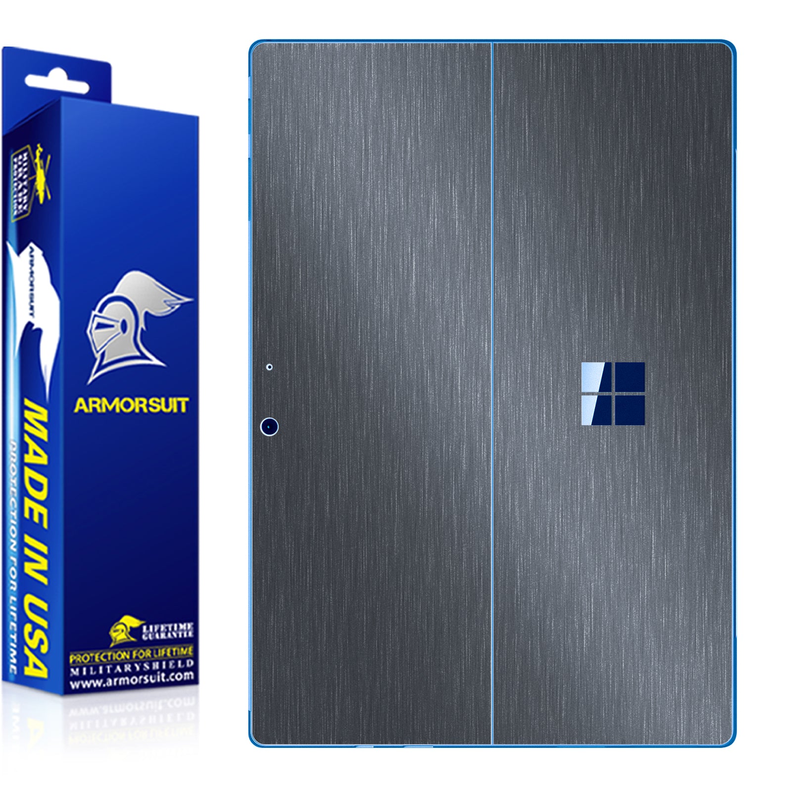 [2 Pack] Armorsuit MilitaryShield Vinyl Skin Wrap Film for Microsoft Surface Pro 11 - Back Only