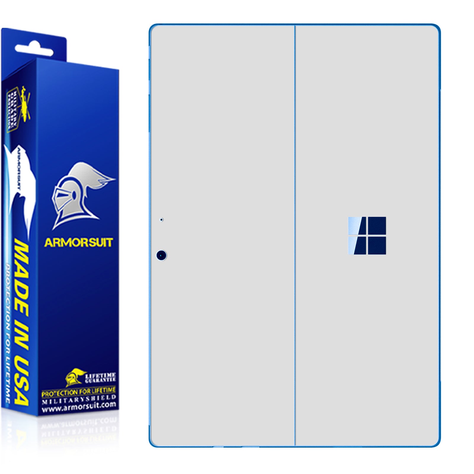 [2 Pack] Armorsuit MilitaryShield Vinyl Skin Wrap Film for Microsoft Surface Pro 11 - Back Only