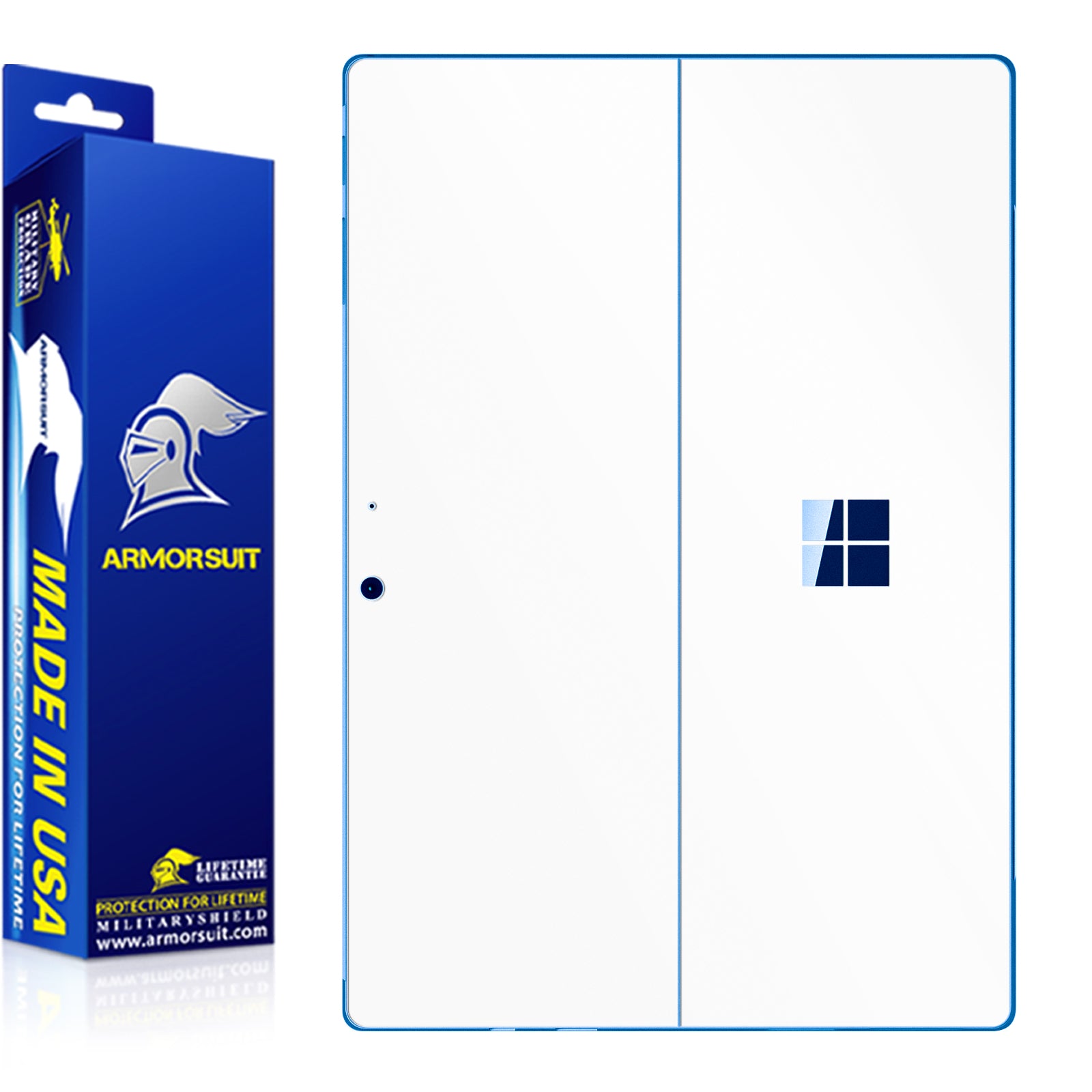 [2 Pack] Armorsuit MilitaryShield Vinyl Skin Wrap Film for Microsoft Surface Pro 11 - Back Only