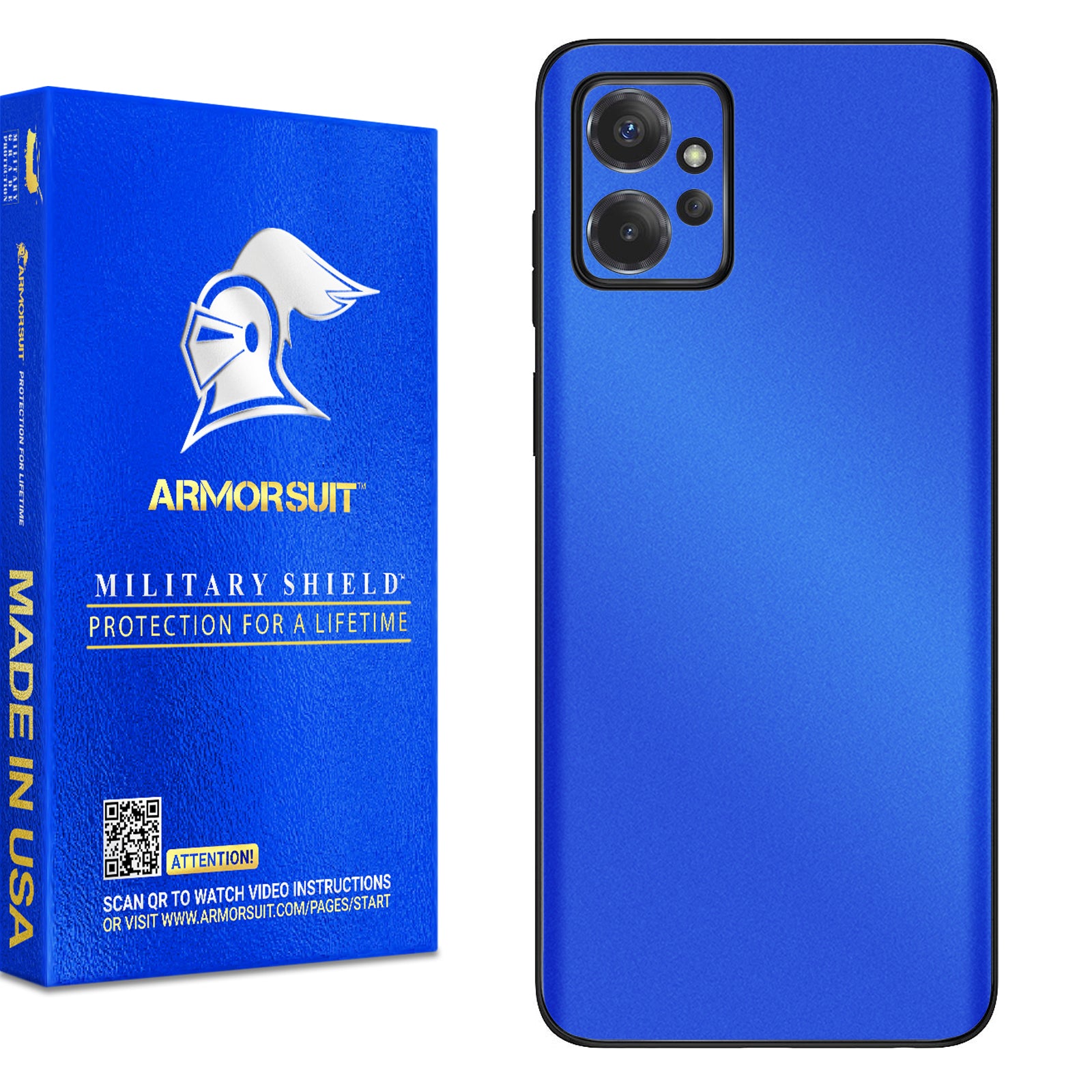 [2 Pack] Armorsuit MilitaryShield Vinyl Skin Wrap Film for Motorola Moto G Power 5G (2023)
