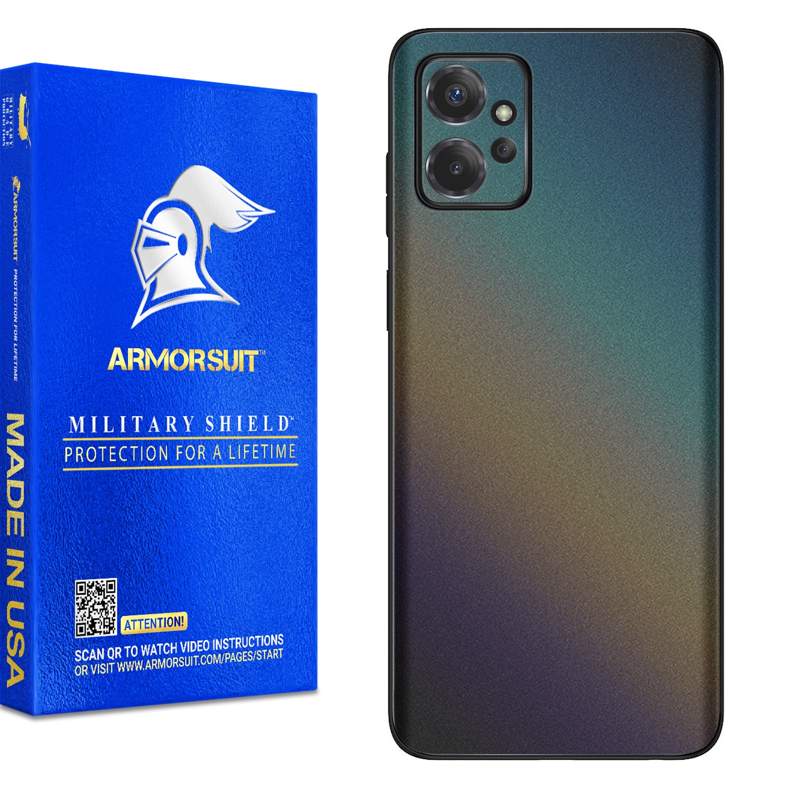 [2 Pack] Armorsuit MilitaryShield Vinyl Skin Wrap Film for Motorola Moto G Power 5G (2023)