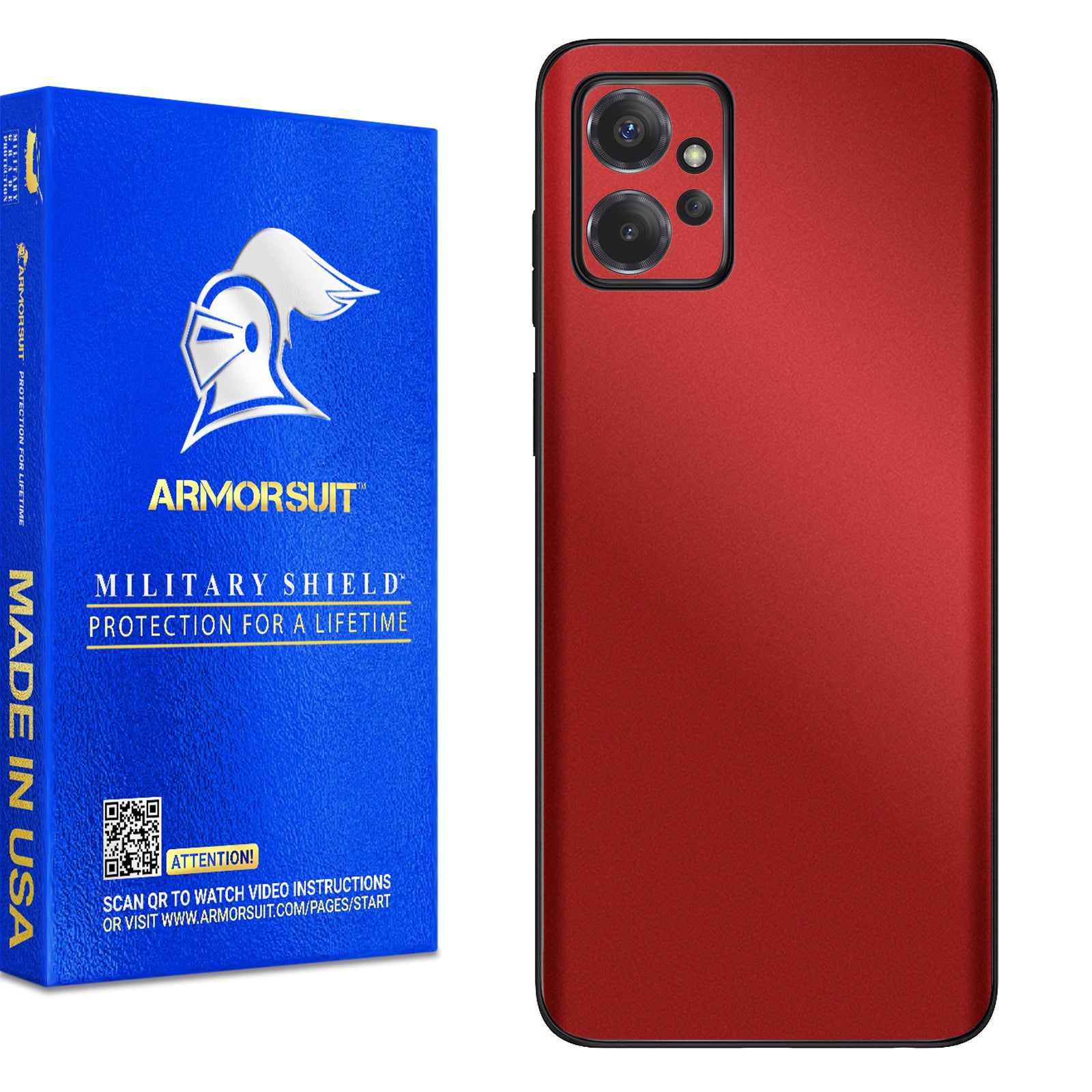 [2 Pack] Armorsuit MilitaryShield Vinyl Skin Wrap Film for Motorola Moto G Power 5G (2023)