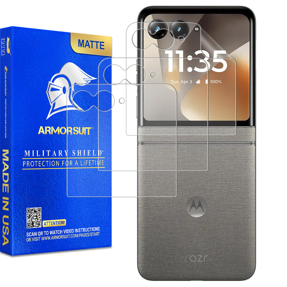 [3 Pack] ArmorSuit MilitaryShield Screen Protector for Motorola Razr (2026)