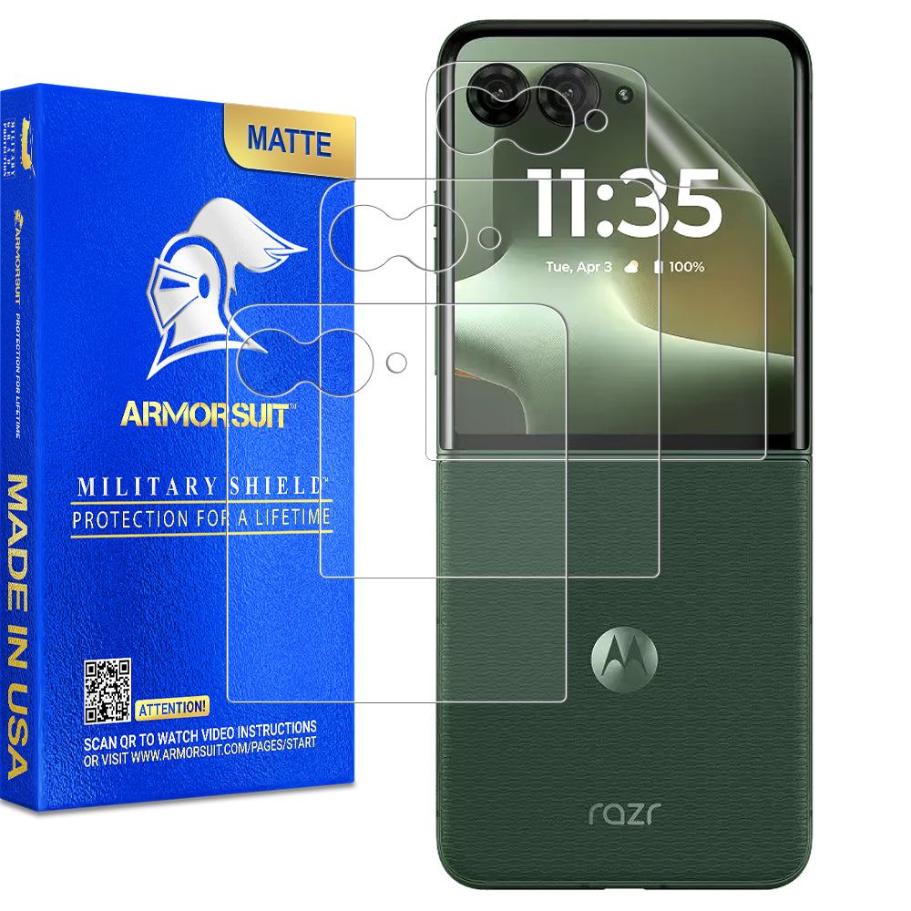 [3 Pack] ArmorSuit MilitaryShield Screen Protector for Motorola Razr Plus (2026)