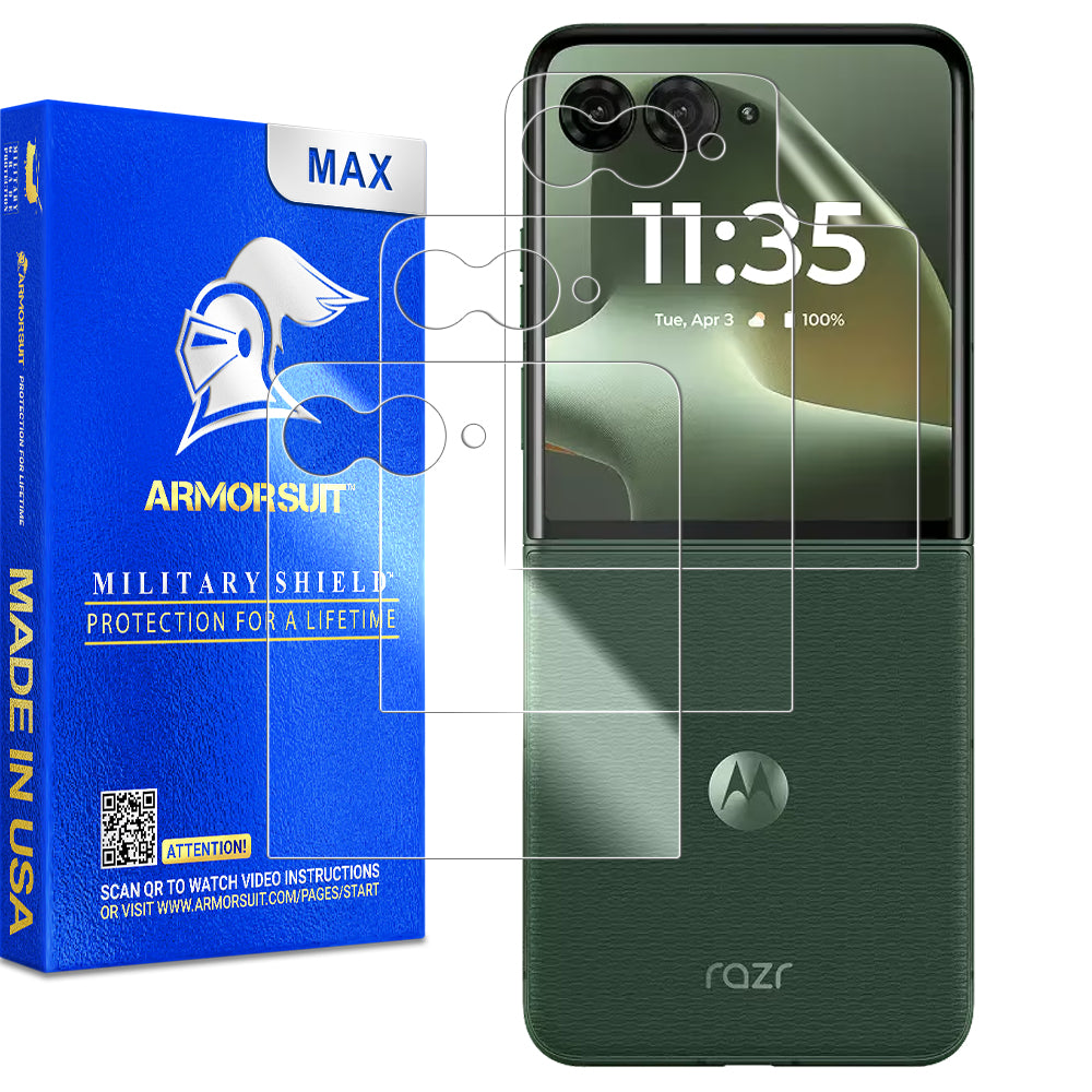 [3 Pack] ArmorSuit MilitaryShield Screen Protector for Motorola Razr Plus (2026)