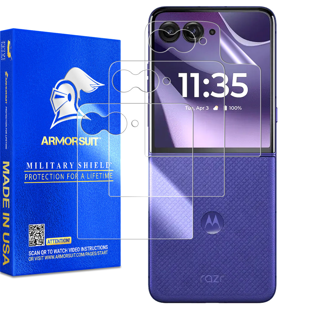 [3 Pack] ArmorSuit MilitaryShield Screen Protector for Motorola Razr Ultra (2026)