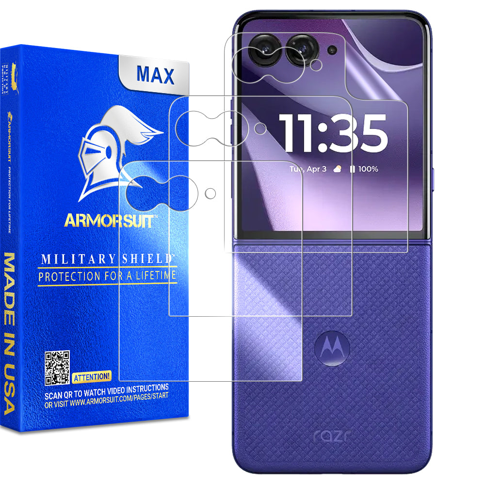 [3 Pack] ArmorSuit MilitaryShield Screen Protector for Motorola Razr Ultra (2026)