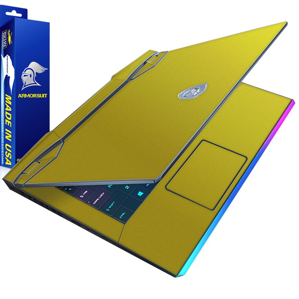 [2 Pack] Armorsuit Vinyl Skin Wrap Film for MSI GE66 Raider 15.6"
