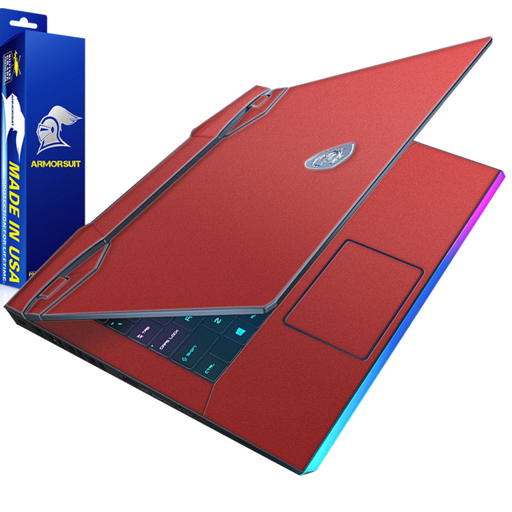 [2 Pack] Armorsuit Vinyl Skin Wrap Film for MSI GE66 Raider 15.6"