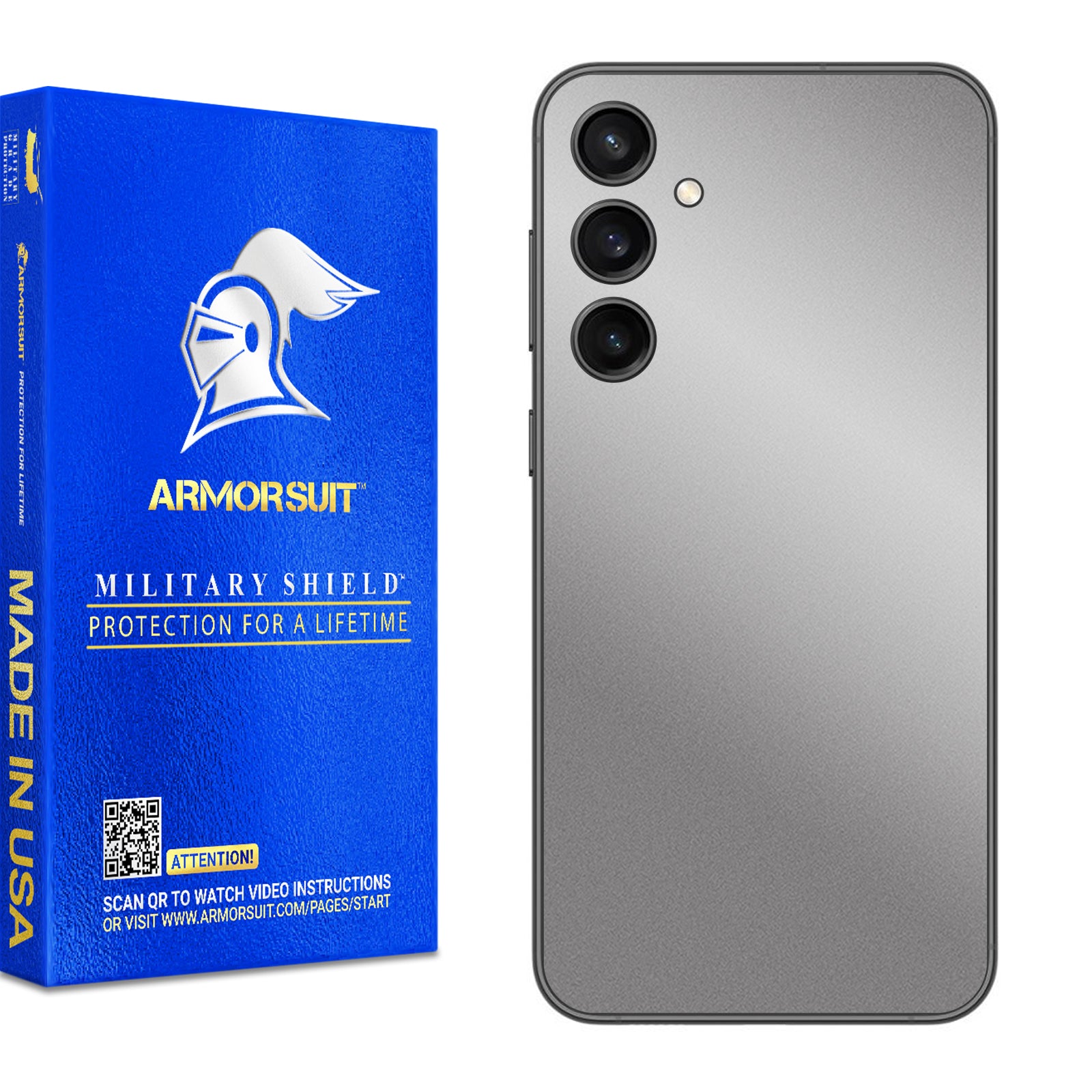 [2 Pack] Armorsuit MilitaryShield Vinyl Skin Wrap Film for Samsung Galaxy A16 5G