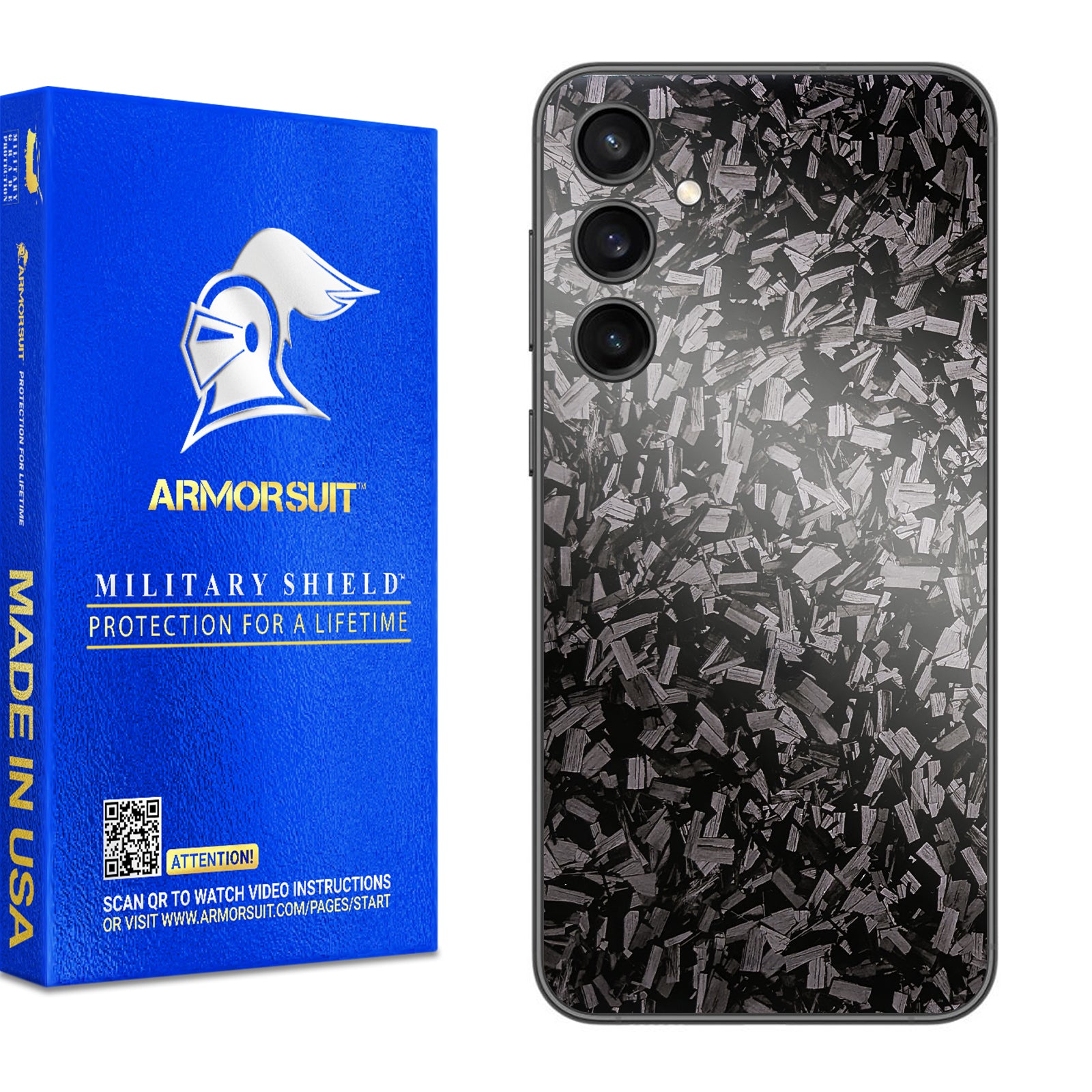 [2 Pack] Armorsuit MilitaryShield Vinyl Skin Wrap Film for Samsung Galaxy A16 5G