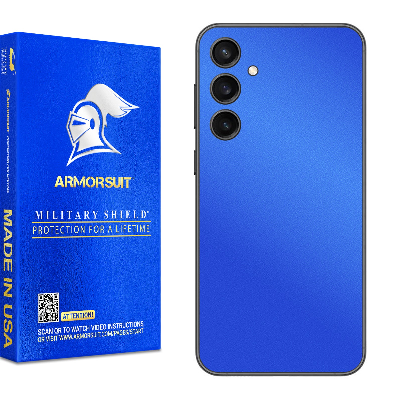 [2 Pack] Armorsuit MilitaryShield Vinyl Skin Wrap Film for Samsung Galaxy A16 5G