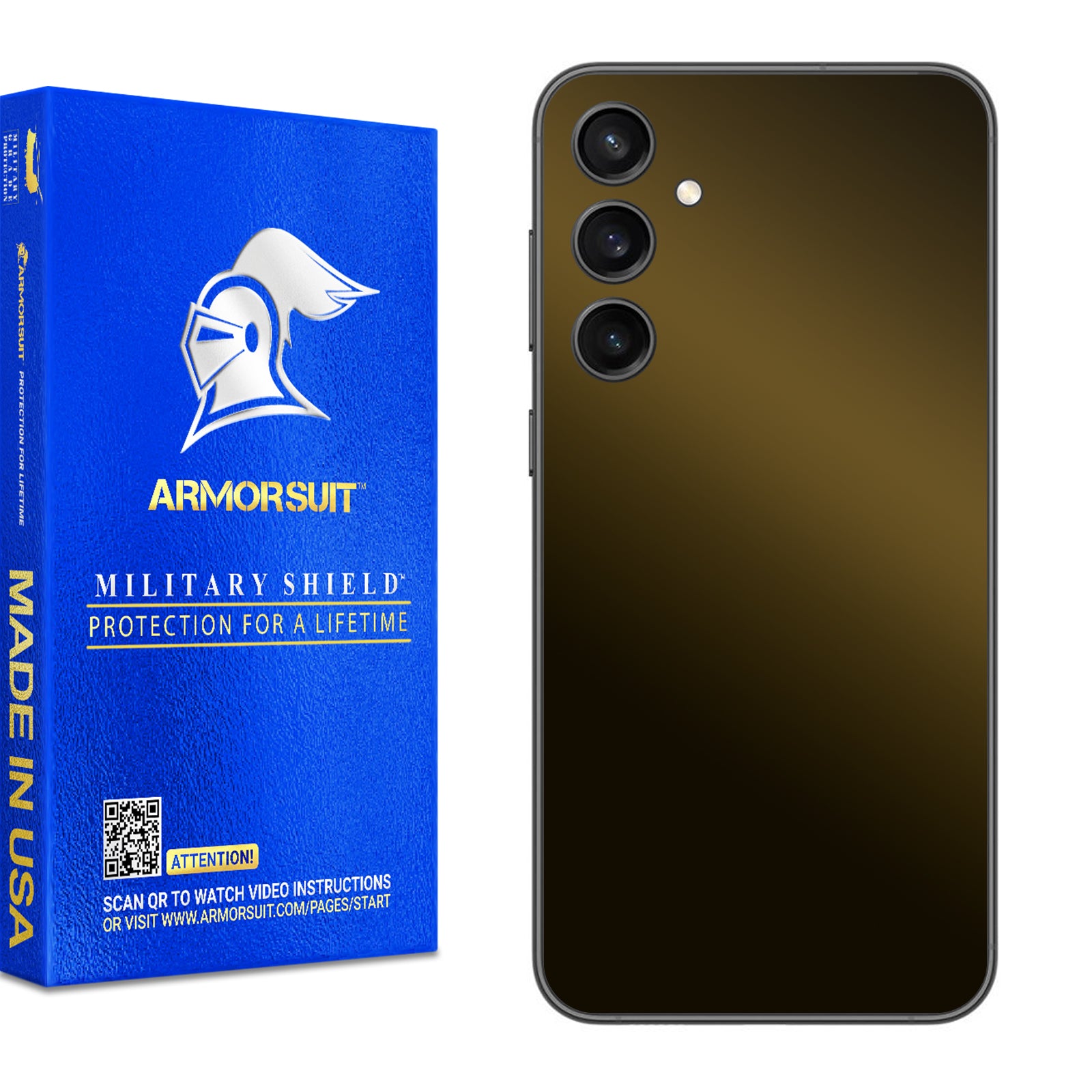 [2 Pack] Armorsuit MilitaryShield Vinyl Skin Wrap Film for Samsung Galaxy A16 5G