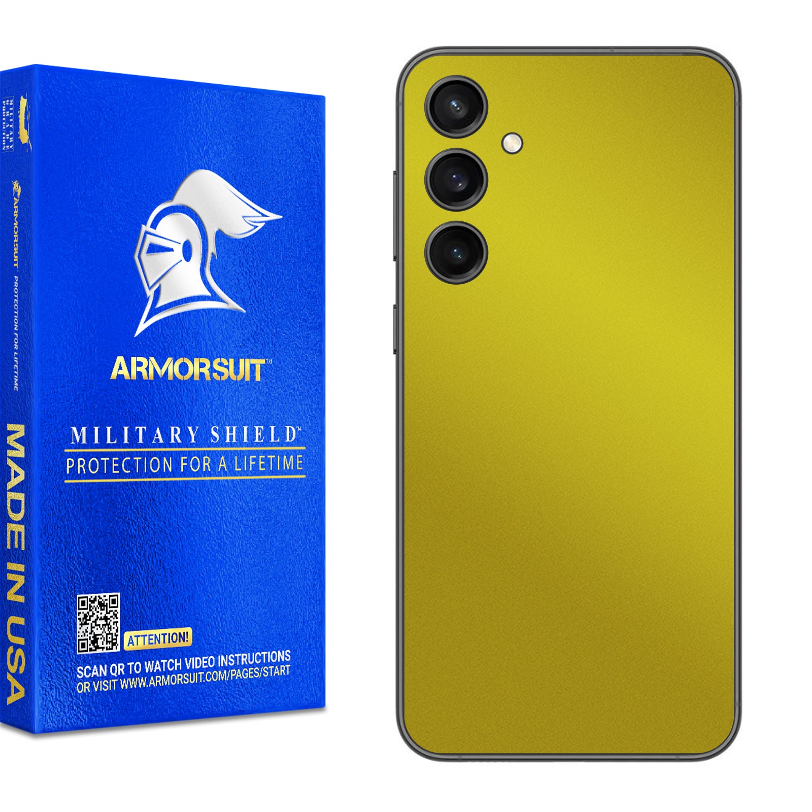 [2 Pack] Armorsuit MilitaryShield Vinyl Skin Wrap Film for Samsung Galaxy A16 5G