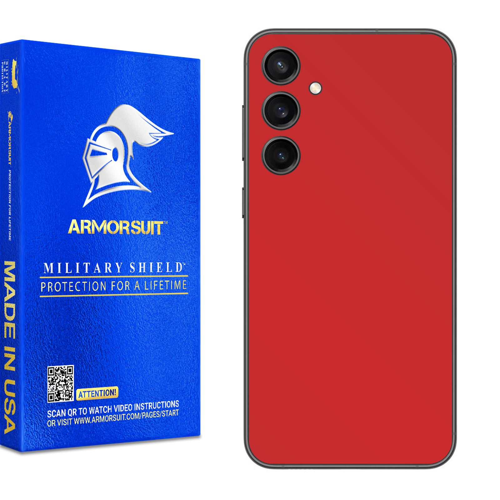 [2 Pack] Armorsuit MilitaryShield Vinyl Skin Wrap Film for Samsung Galaxy A16 5G