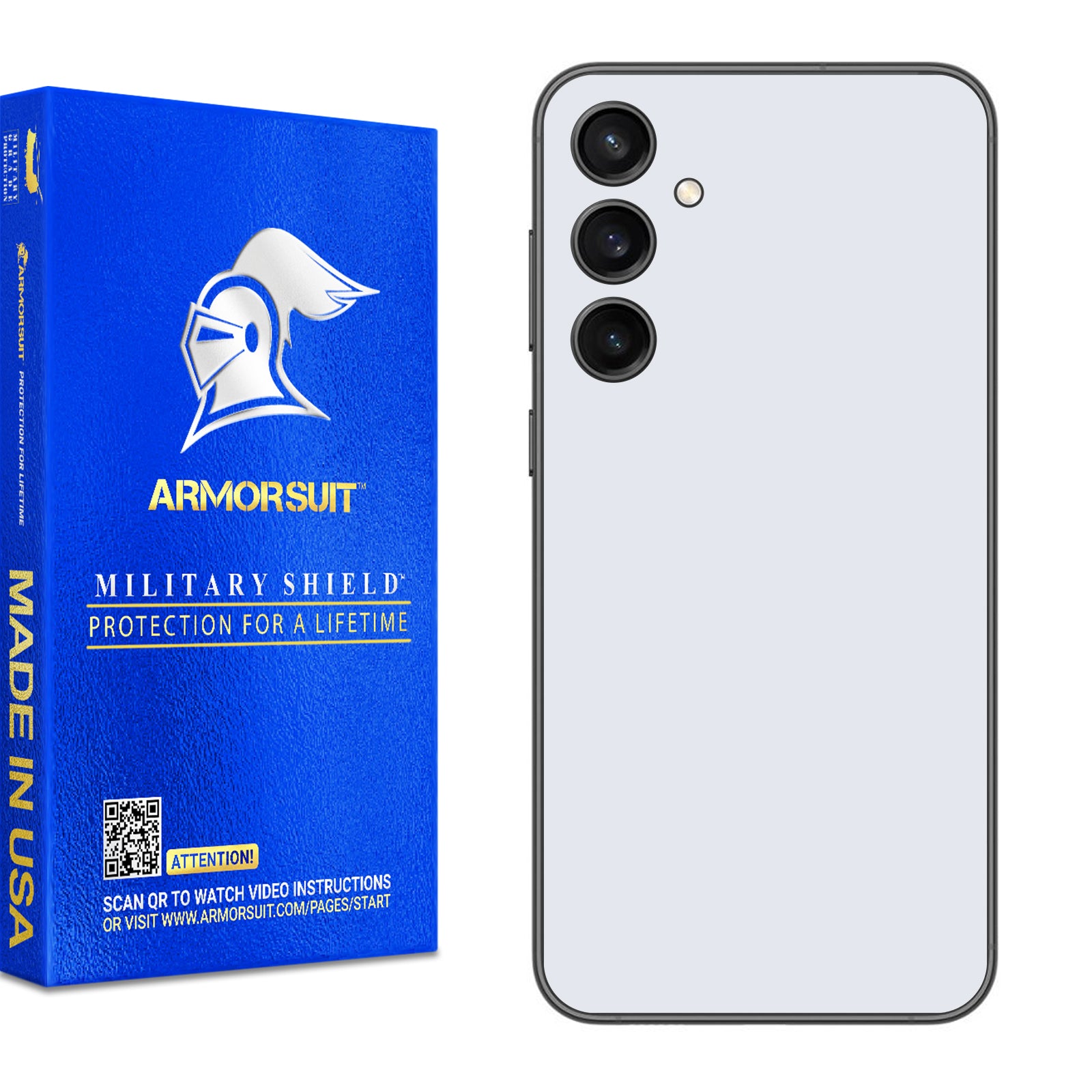 [2 Pack] Armorsuit MilitaryShield Vinyl Skin Wrap Film for Samsung Galaxy A16 5G