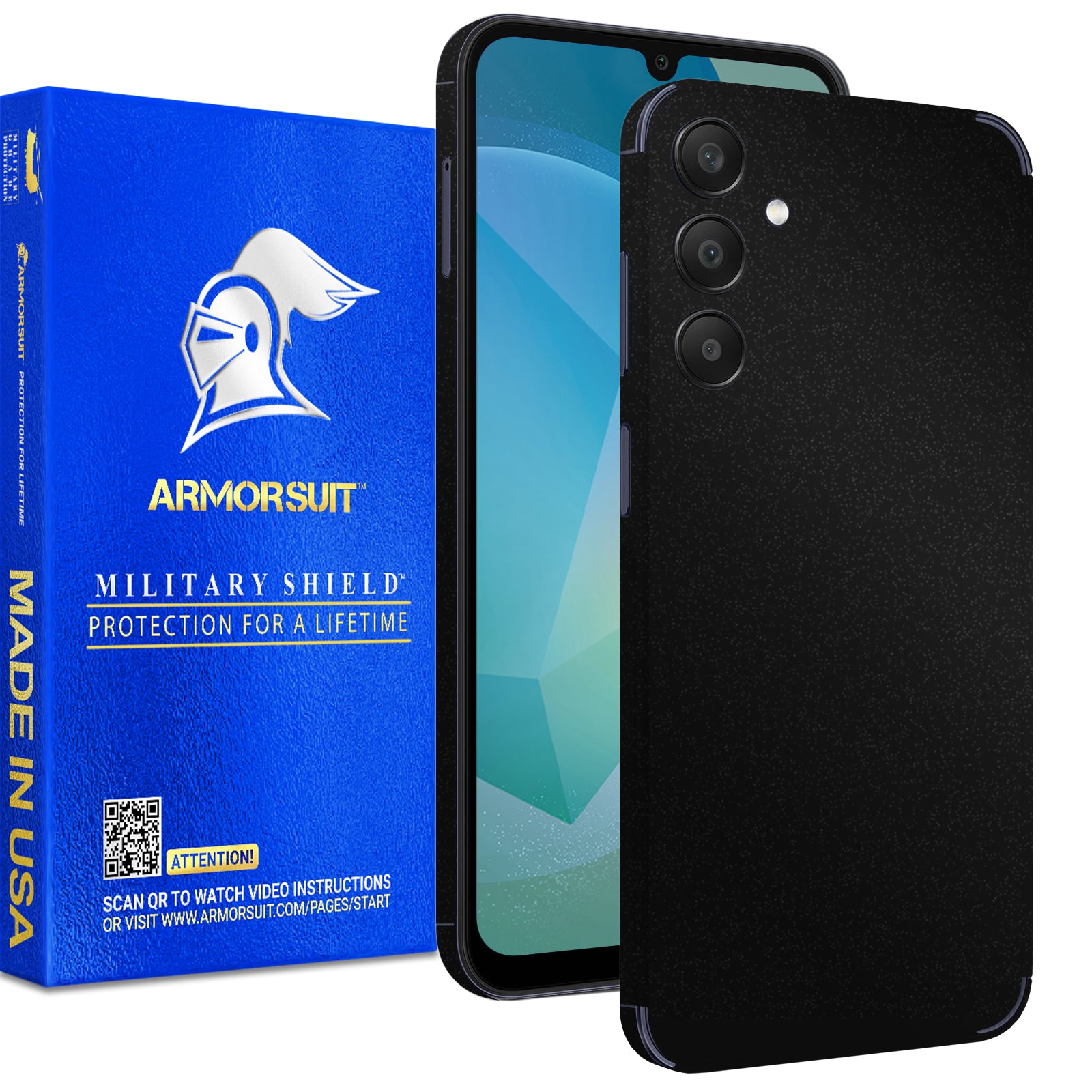 [2 Pack] Armorsuit MilitaryShield Vinyl Skin Wrap Film for Samsung Galaxy A16 5G