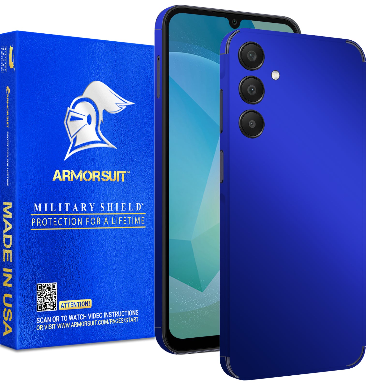 [2 Pack] Armorsuit MilitaryShield Vinyl Skin Wrap Film for Samsung Galaxy A16 5G