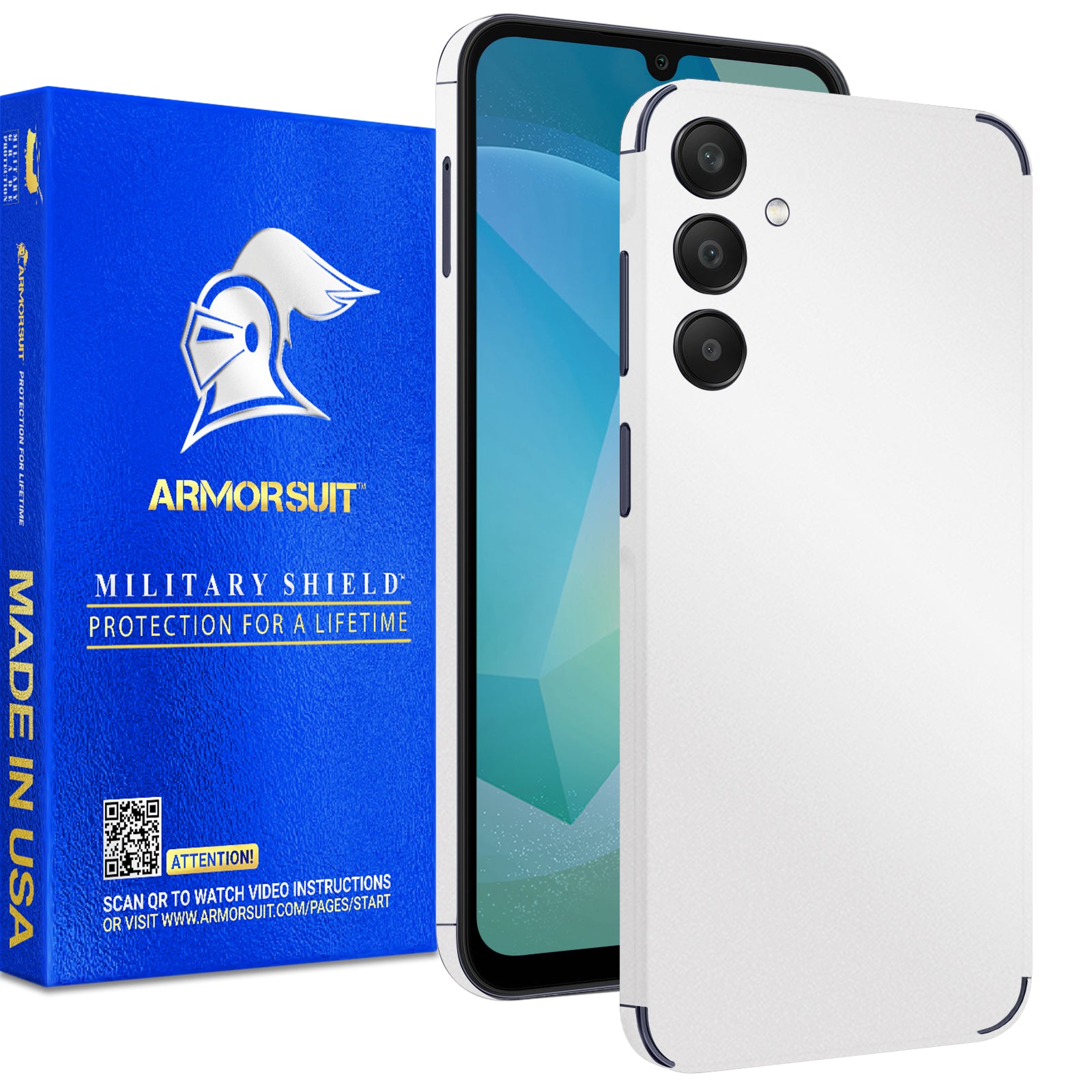 [2 Pack] Armorsuit MilitaryShield Vinyl Skin Wrap Film for Samsung Galaxy A16 5G